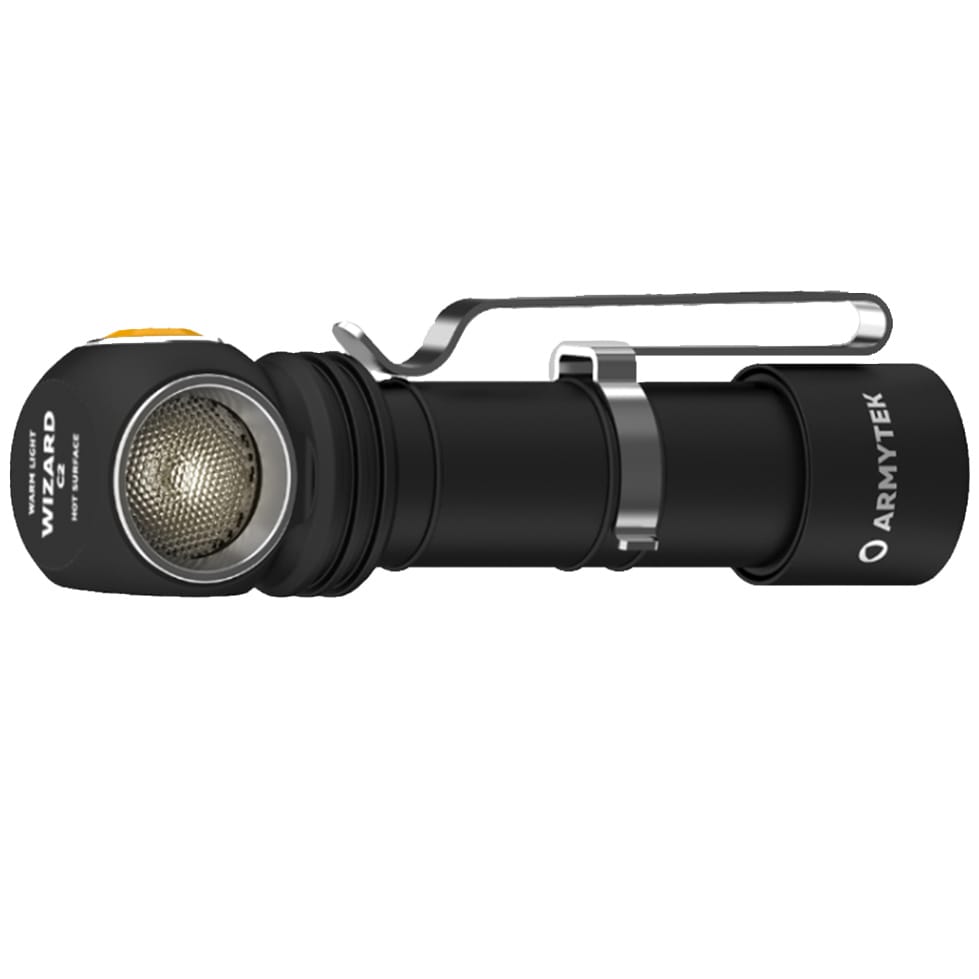 Armytek - Wizard C2 Magnet USB Warm - Stirn- und Winkeltaschenlampe -  1120 Lumen