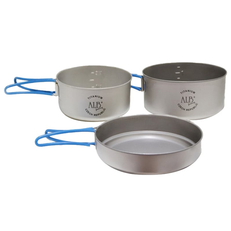 ALB - Titan Basic - 3-teiliges Campinggeschirr-Set