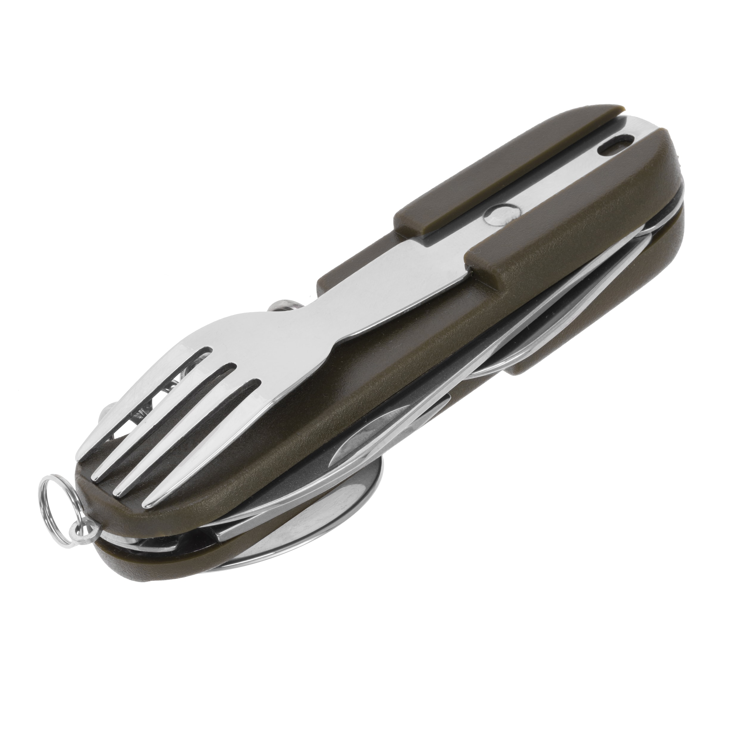 Pentagon - Kompaktes Campingbesteckset Tac Maven Olaf - Oliv