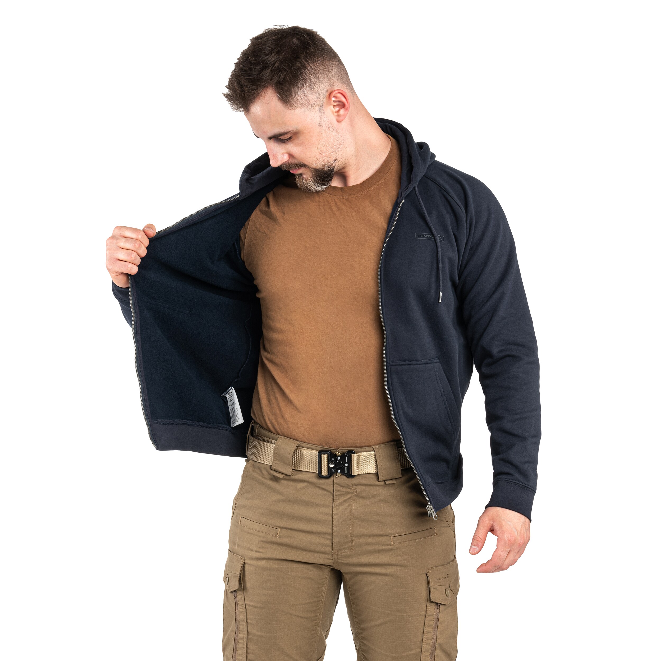 Pentagon - Griffin Hood - Sweatshirt - Midnight Blue