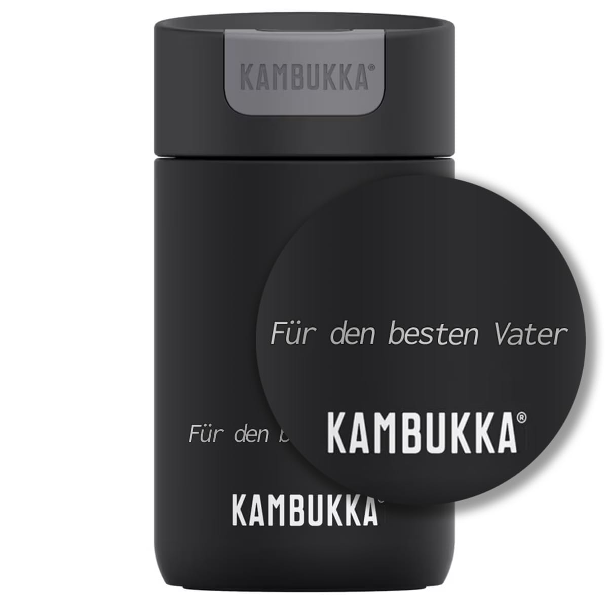 Kambukka - Olympus Jet - Thermobecher 300 ml - Black