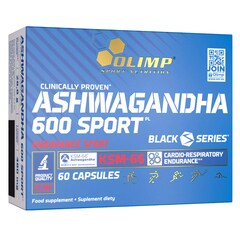 Olimp Sport Nutrition - 600 Sport - Ashwagandha - 60 Kapseln - Nahrungsergänzungsmittel