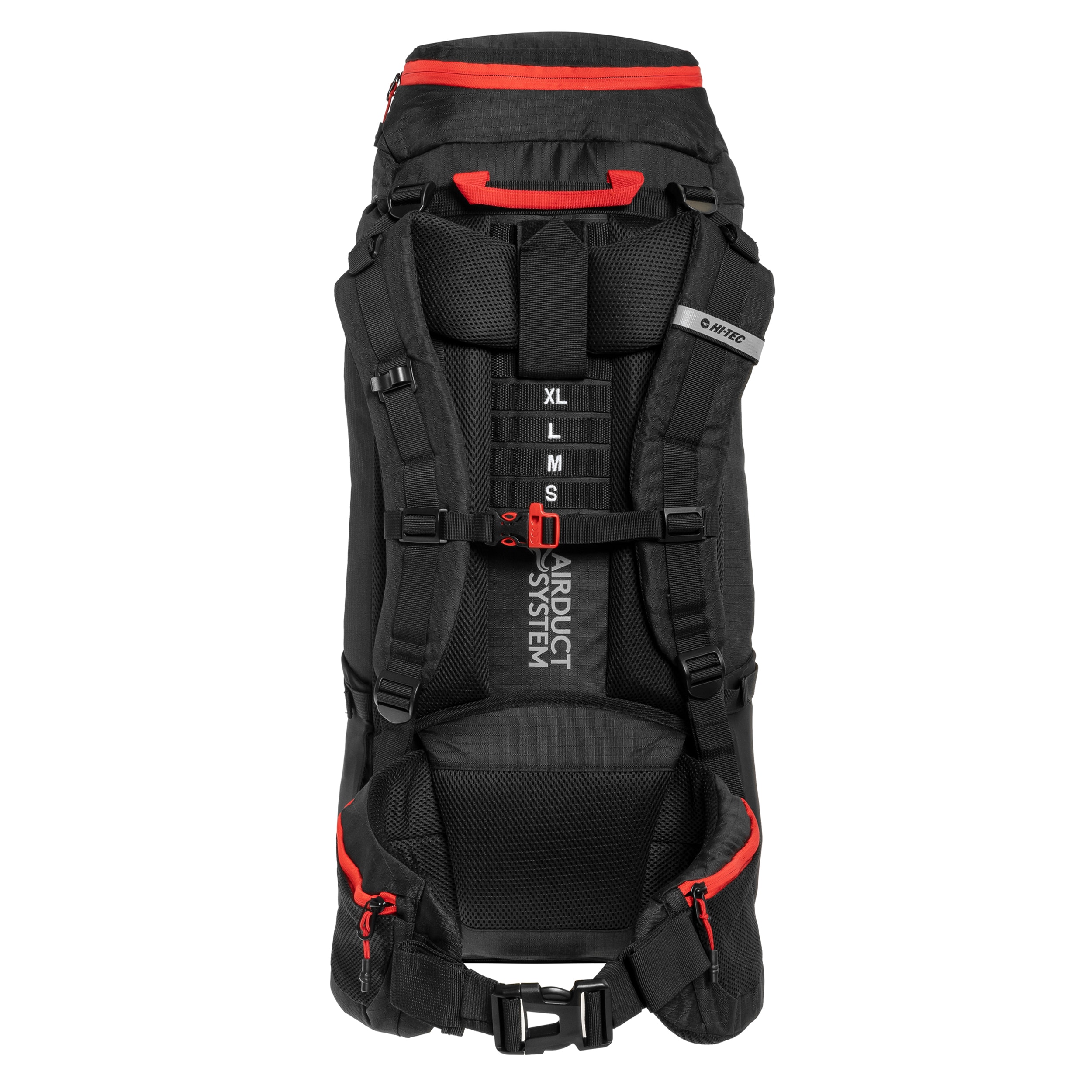 Hi-Tec - Stone Trekkingrucksack 65 l - Black/High Risk Red