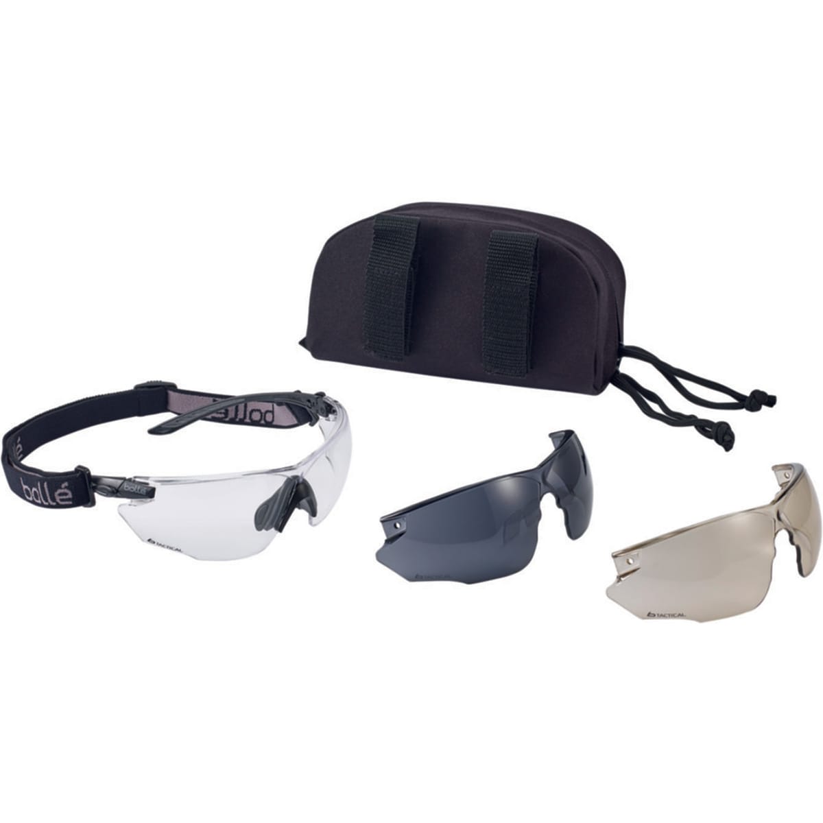 Bolle - Combat Kit - Taktische Brille - Black 