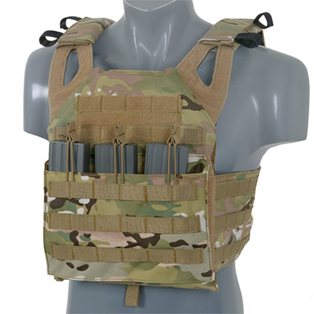 8Fields - Jump Plate Carrier Cummerbund - Taktische Weste - Arid MC Camo