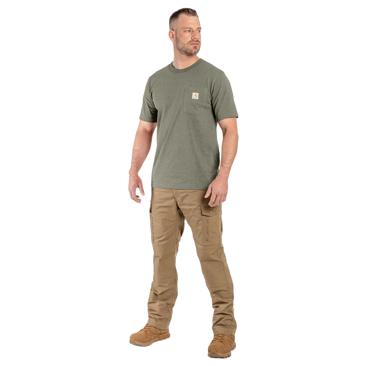 Carhartt - K87 Pocket  T-Shirt - Dusty Olive
