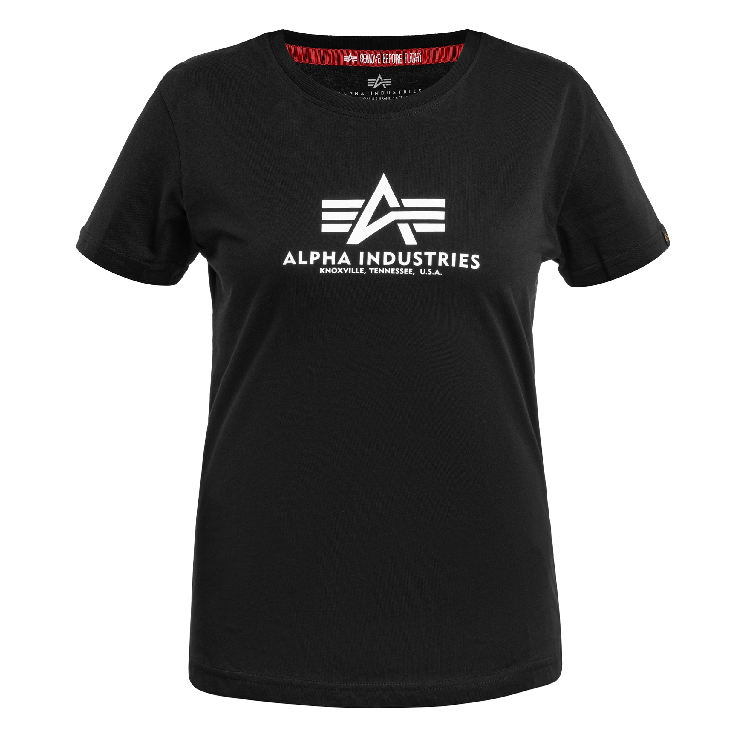 Alpha Industries - New Basic T-Shirt für Damen - Black