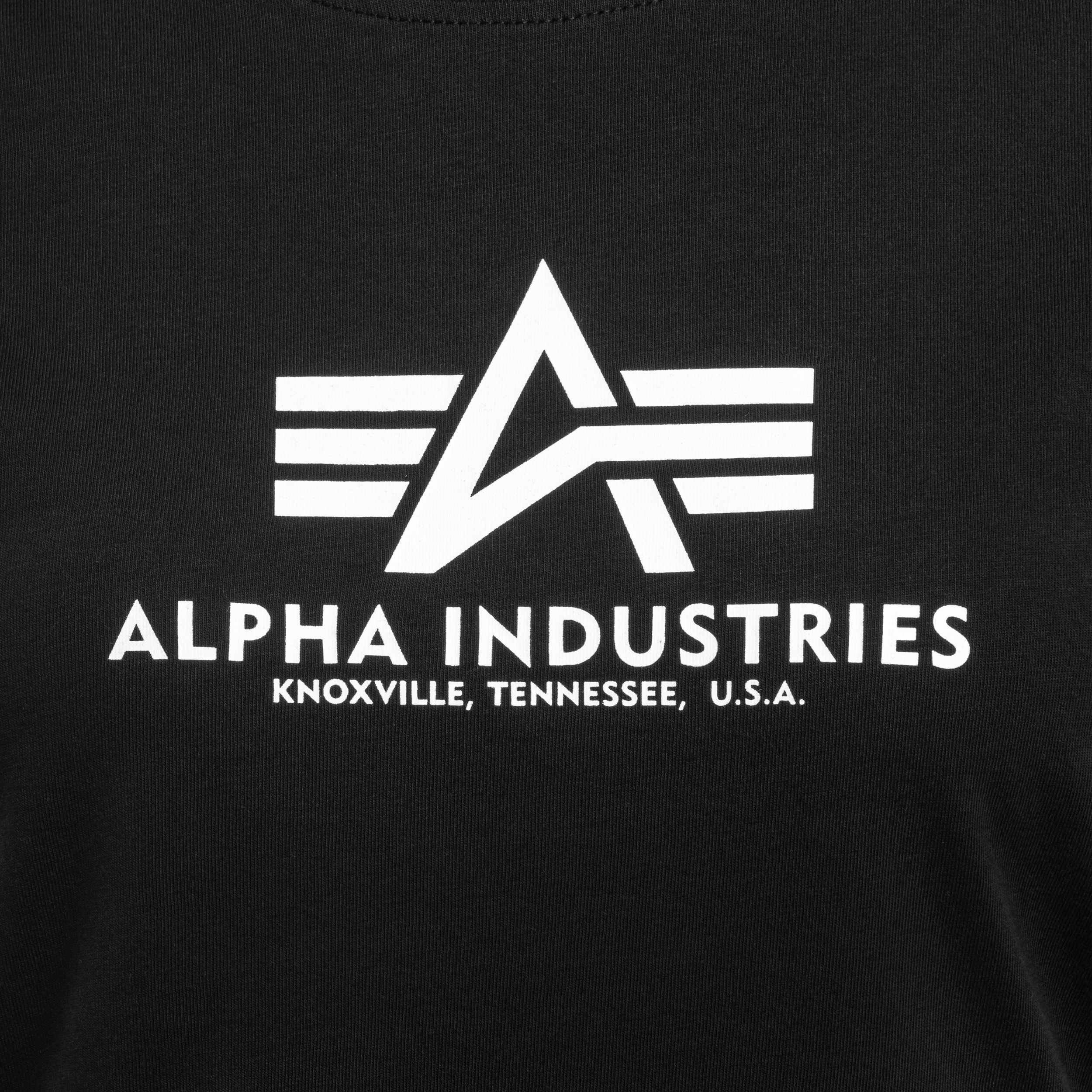 Alpha Industries - New Basic T-Shirt für Damen - Black