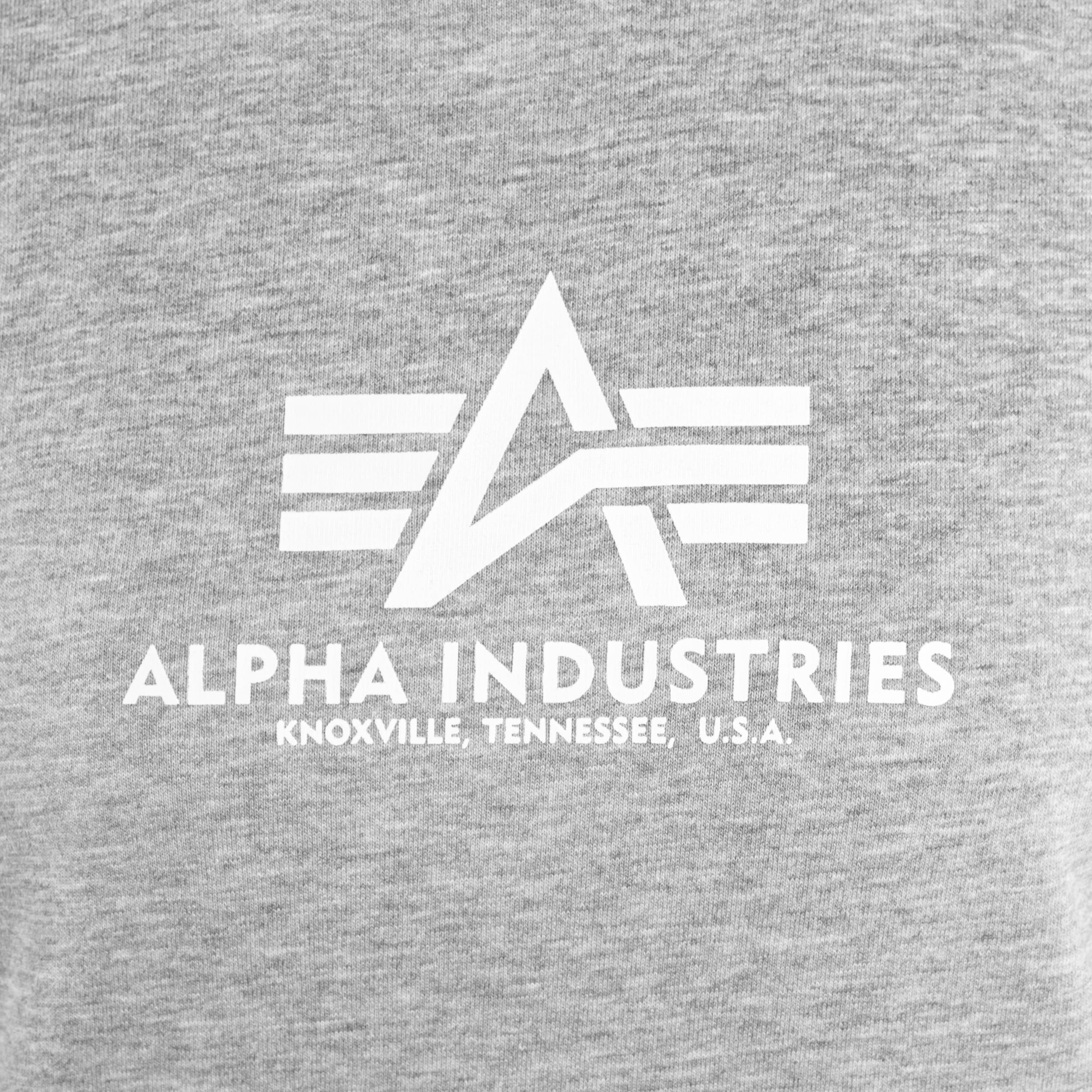 Alpha Industries - New Basic Hoody Damen-Sweatshirt - Grey Heather