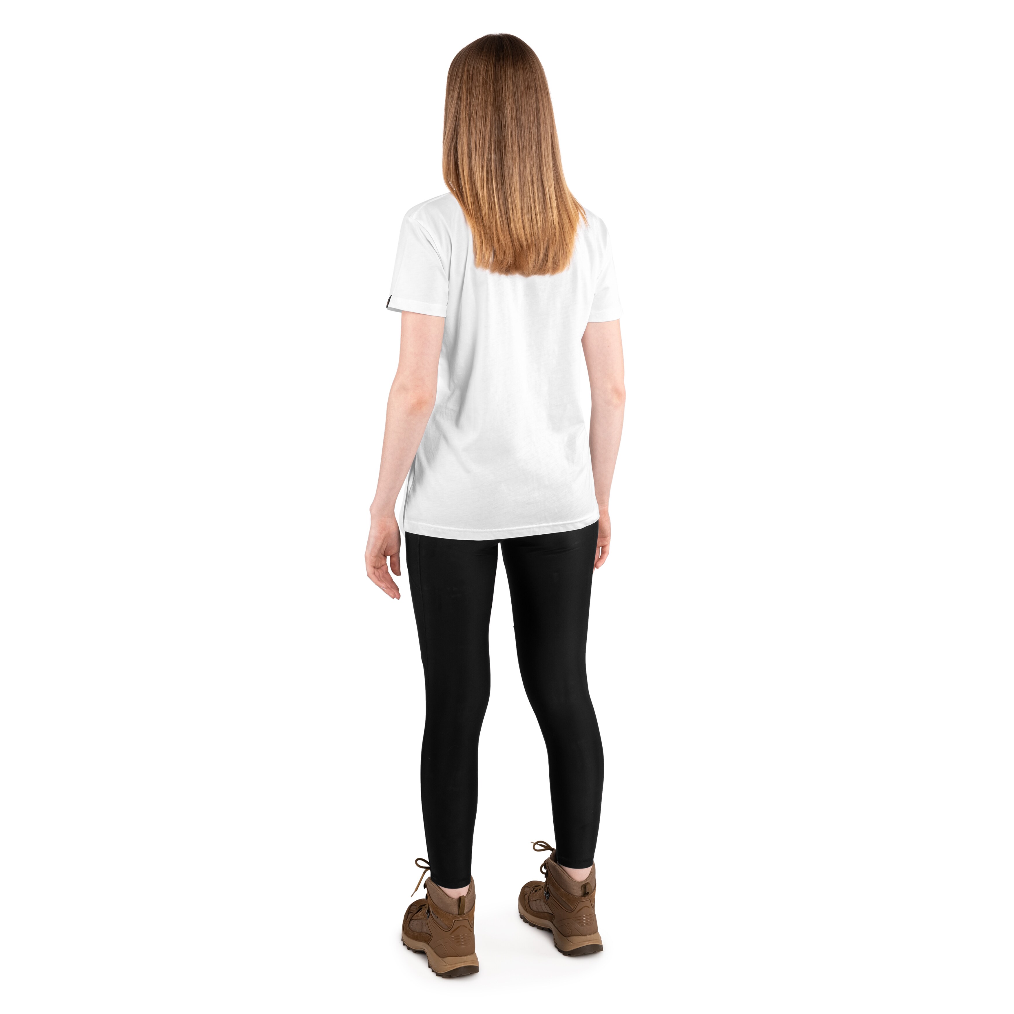 Alpha Industries - Damen T-Shirt Basic Small Logo - Weiß