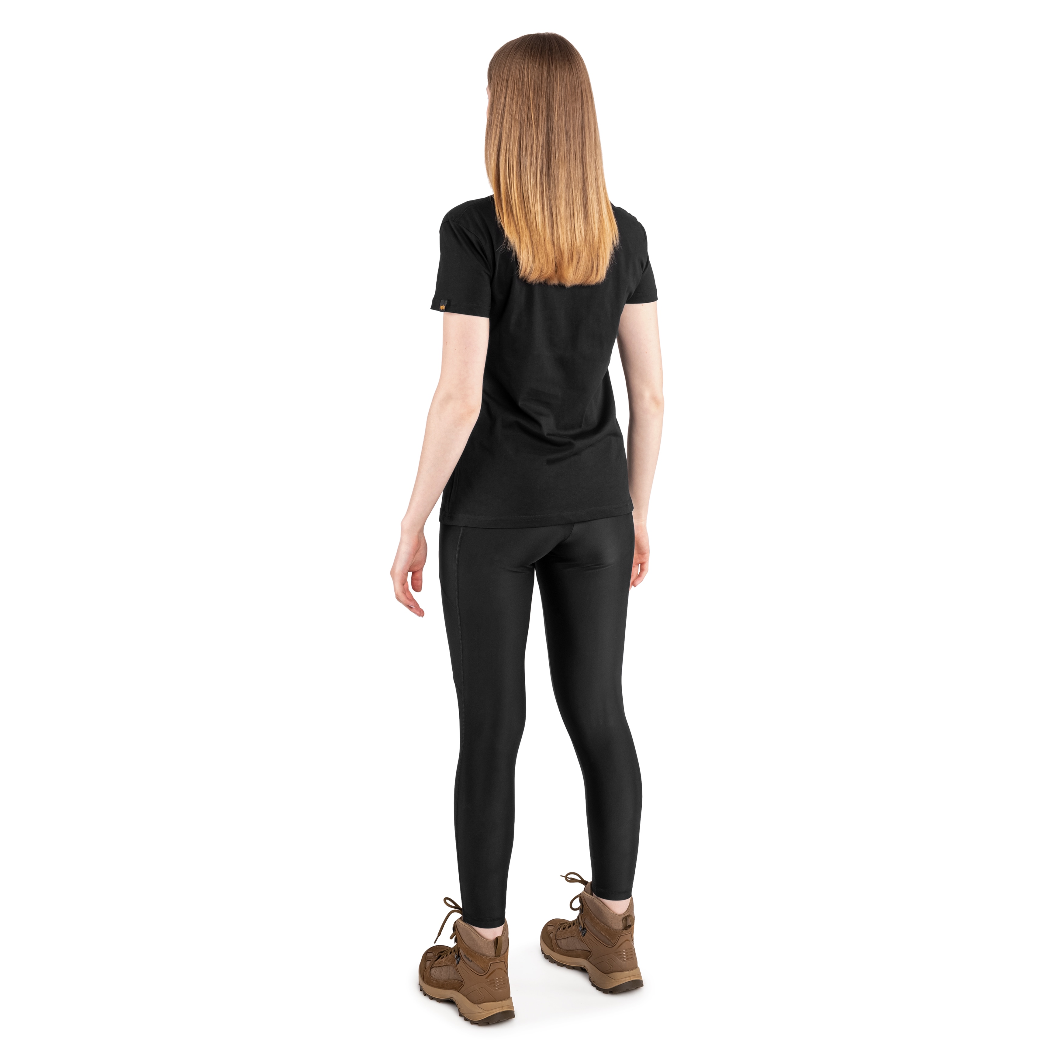 Alpha Industries - Basic Small Logo - T-Shirt für Damen - Black