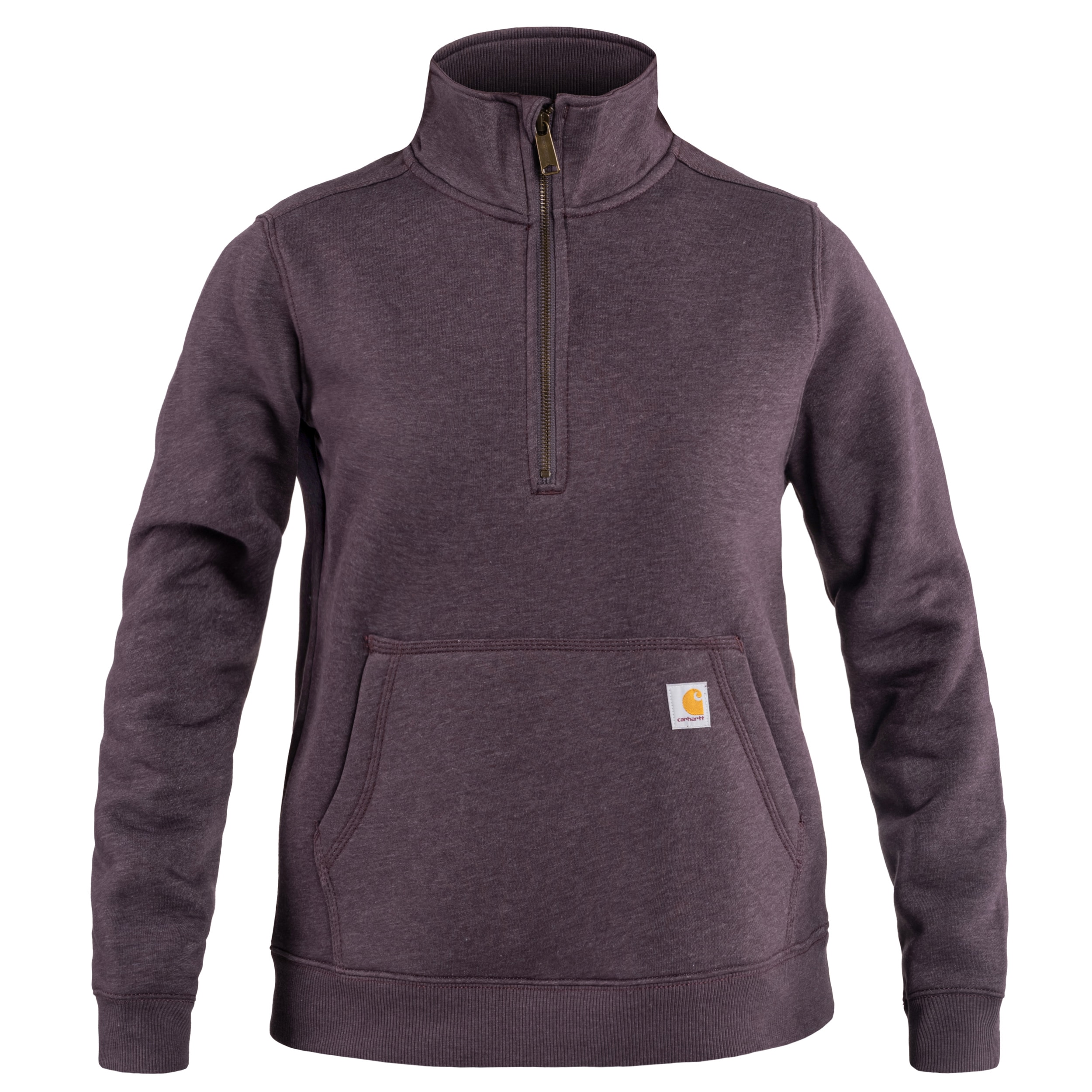 Carhartt - Midweight Half Zip - Damen Sweatshirt - Blackberry Heather