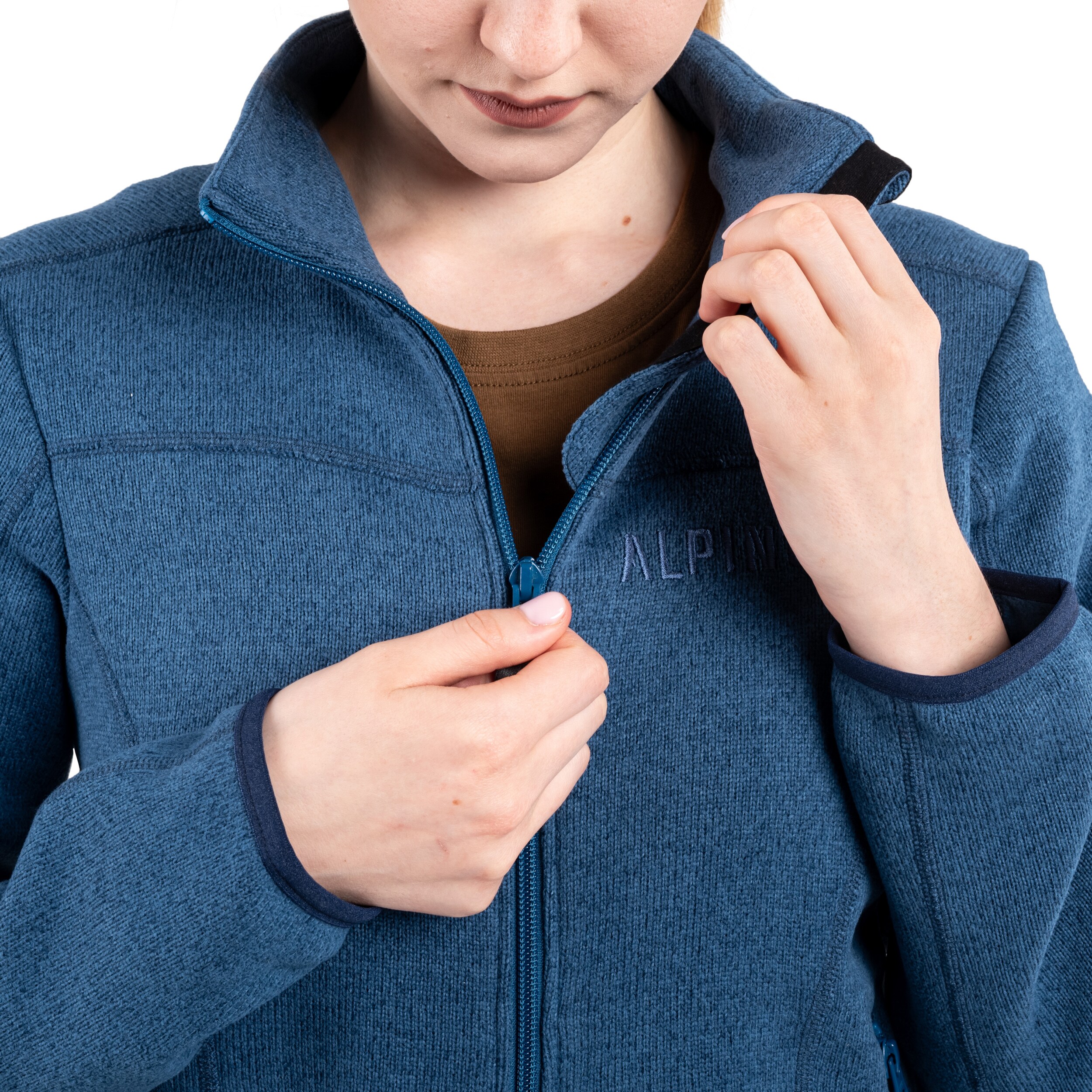 Alpinus - Elvenes - Damen Fleecejacke - Blau