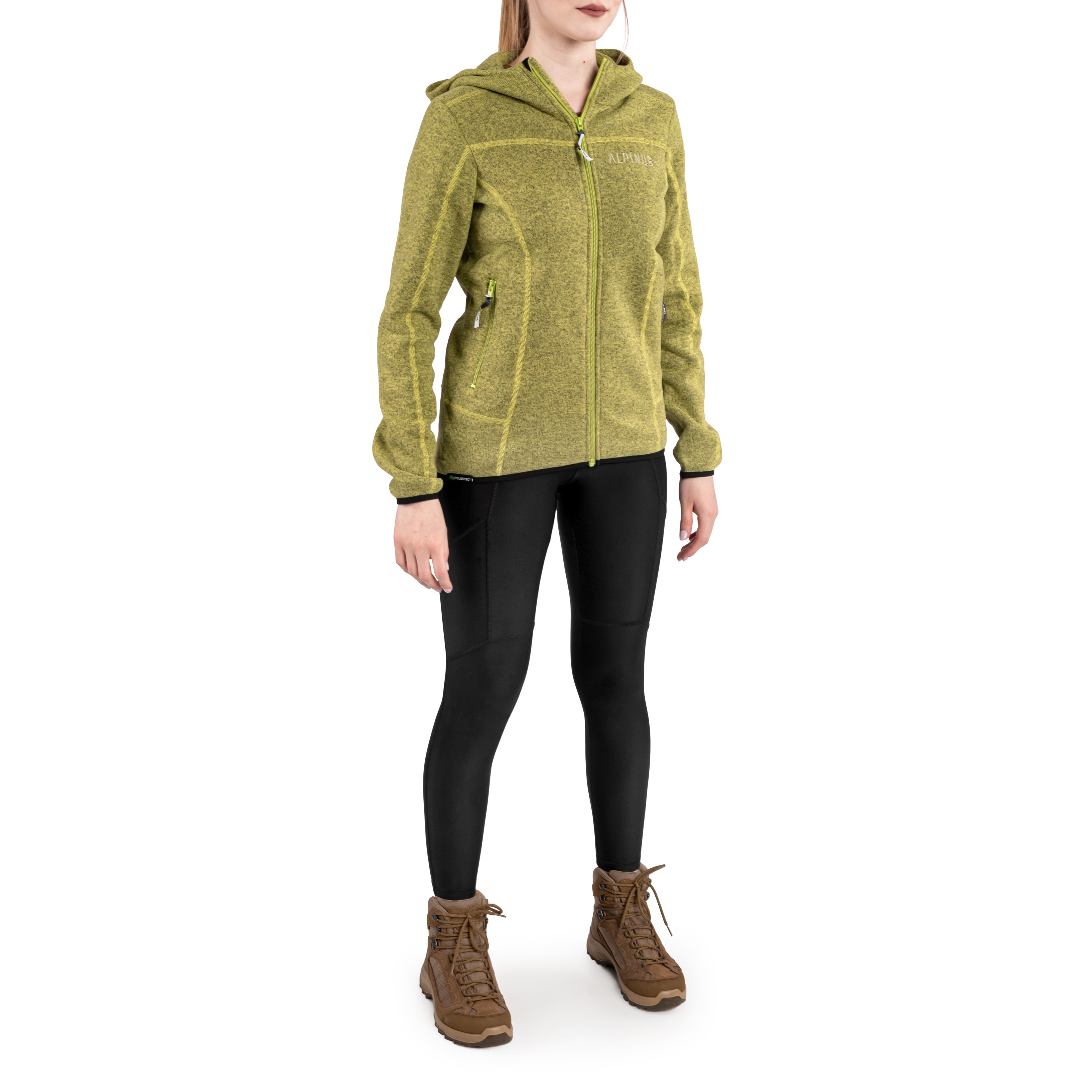 Alpinus - Stroppia Sweatshirt aus Fleece für Damen - Grün