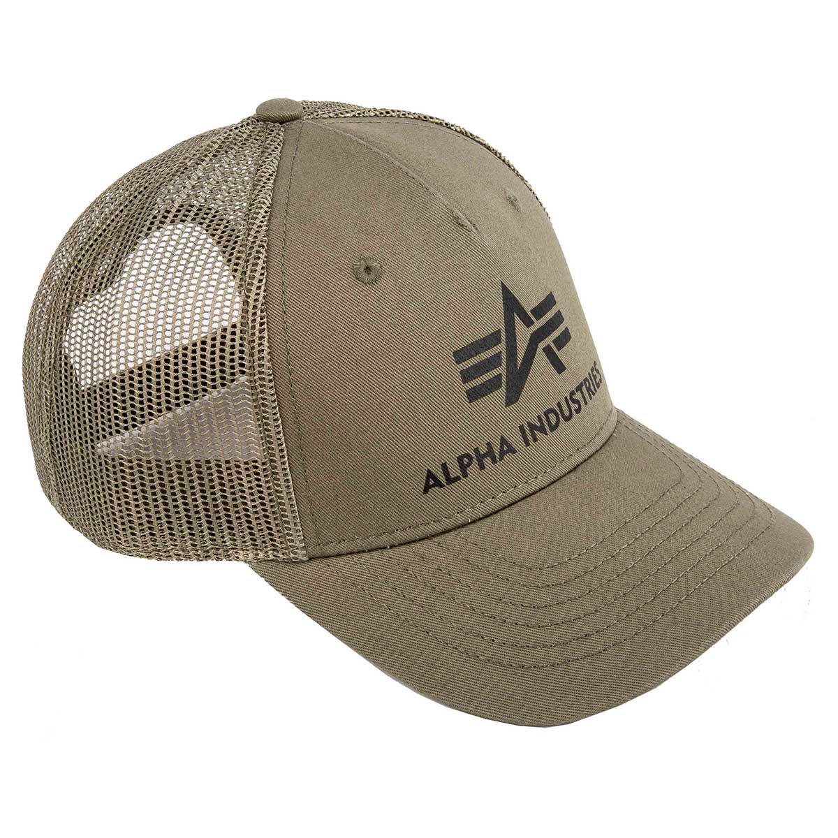 Alpha Industries - Basic Trucker Basecap - Dark Green