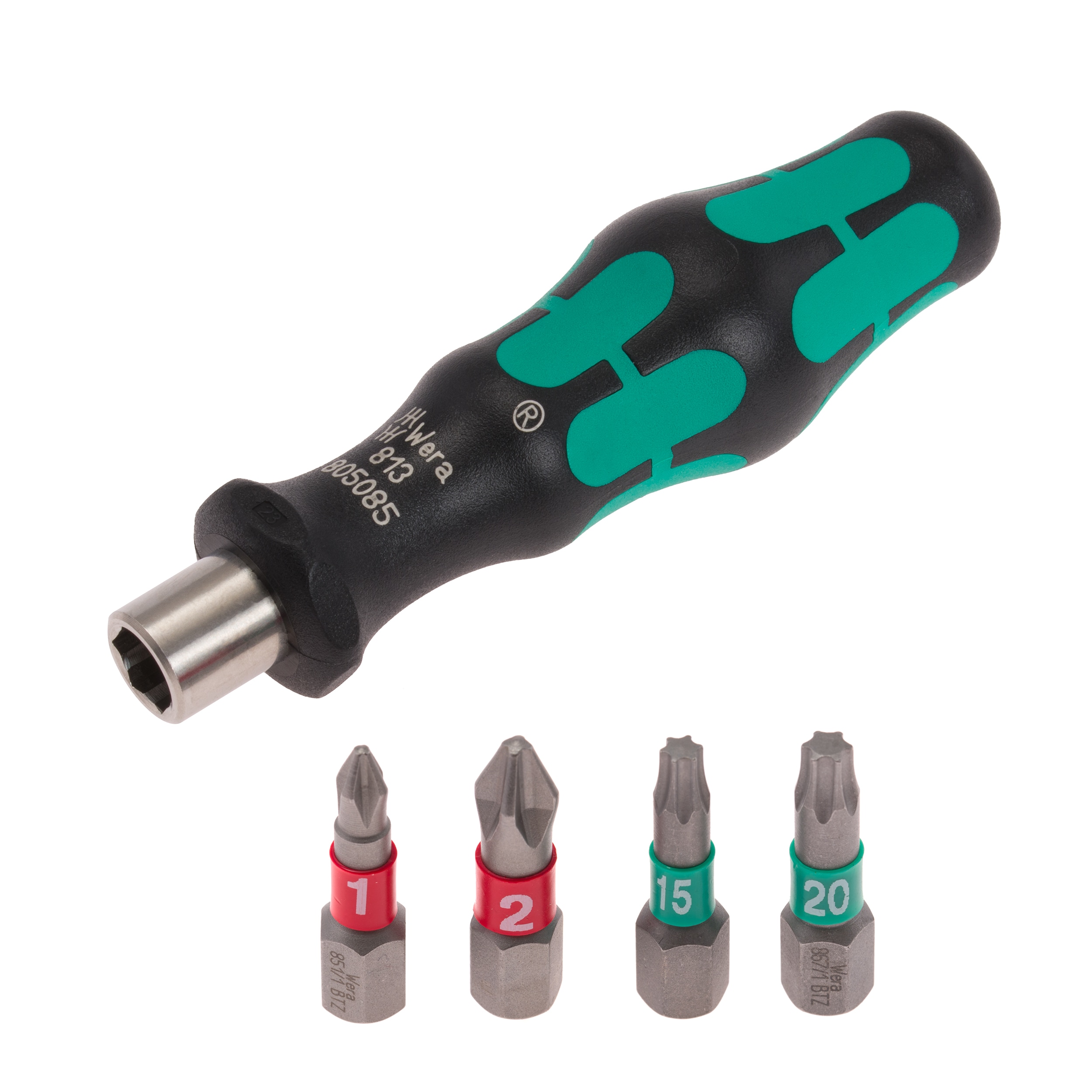 Ledlenser - P6R Core Taschenlampe + Wera Bit Set - 900 Lumen