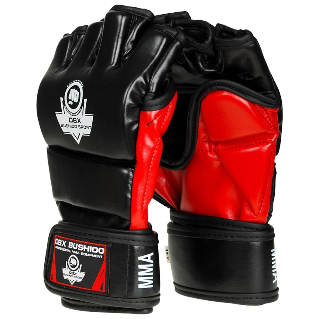 DBX Bushido - E1V3 MMA Boxhandschuhe - Schwarz/Rot