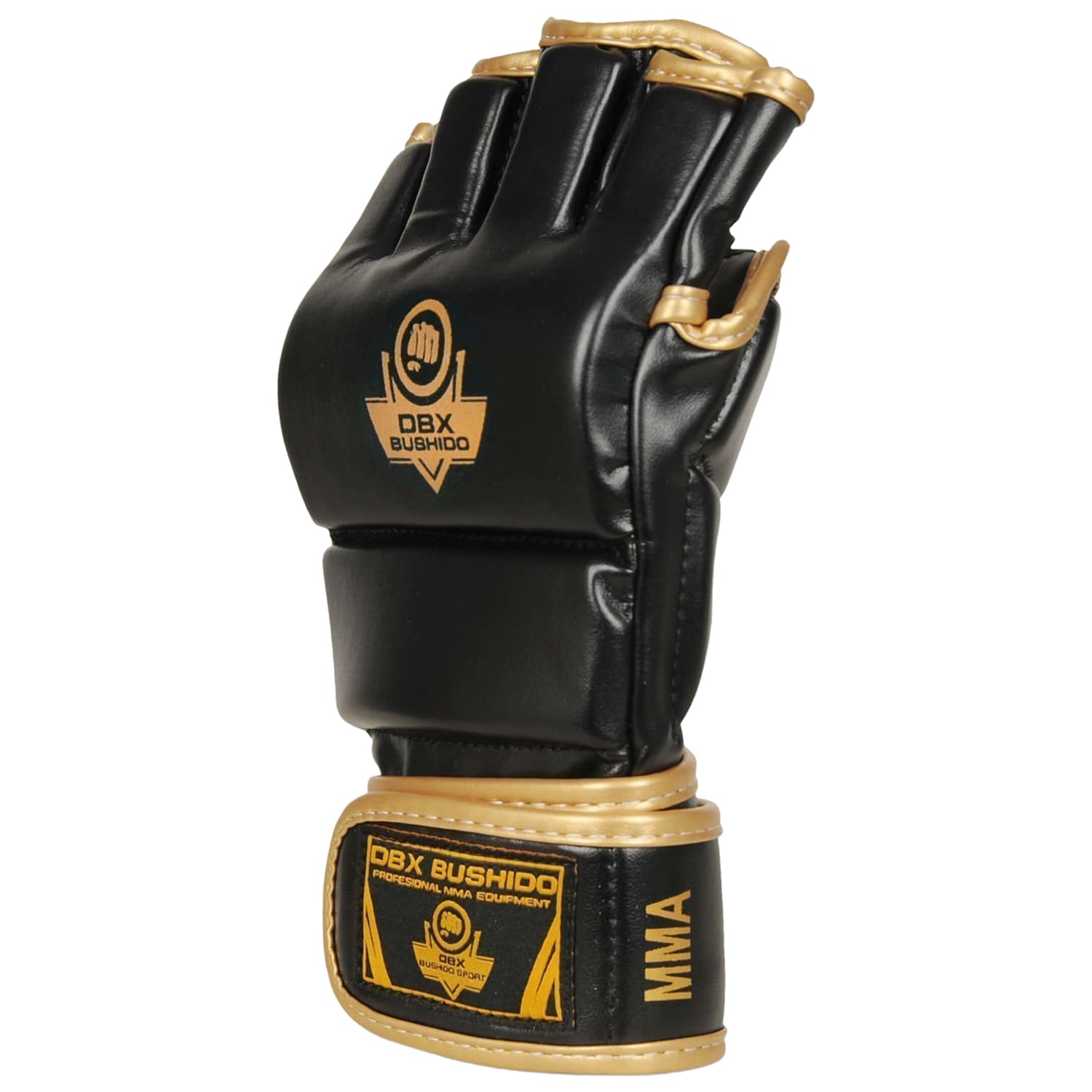 DBX Bushido - E1V8 MMA Boxhandschuhe - Schwarz/Gold