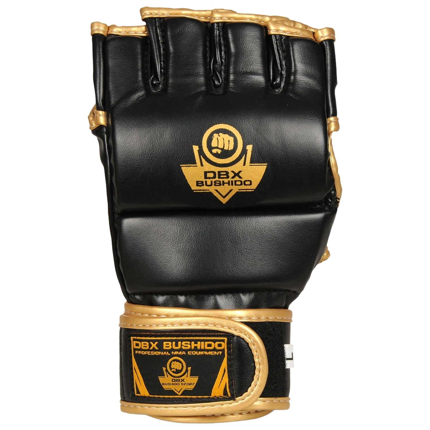 DBX Bushido - E1V8 MMA Boxhandschuhe - Schwarz/Gold