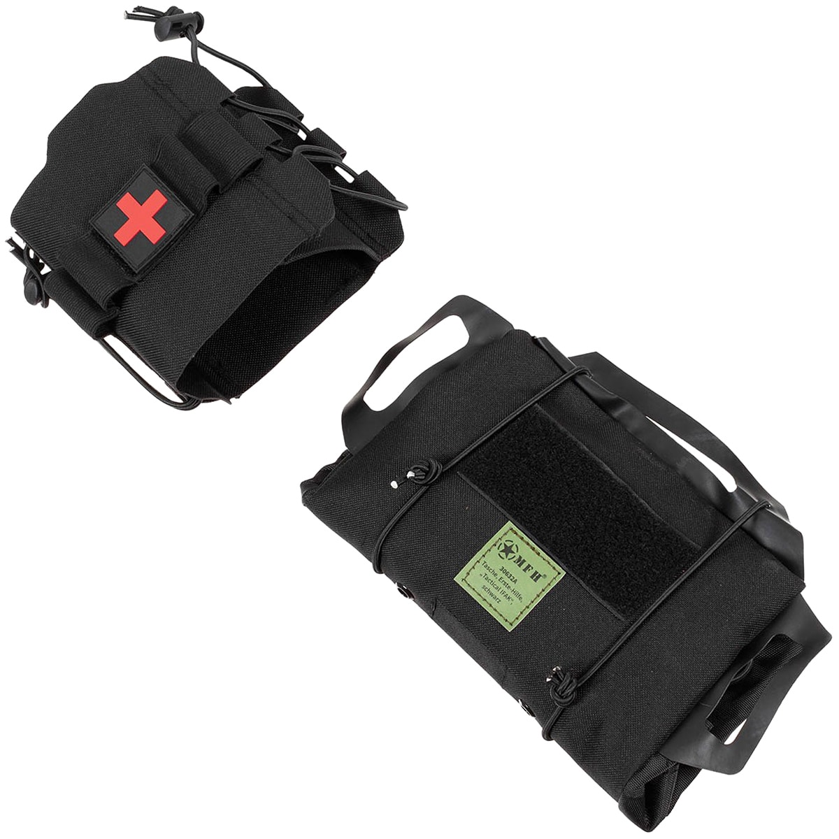 MFH - Pouch First Aid Tactical IFAK - Zweiteiliges Erste-Hilfe-Set - Black