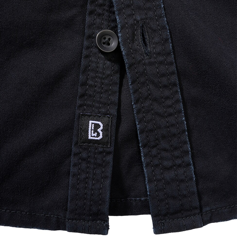 Brandit - Damenhemd Vintageshirt Long Sleeve - Black