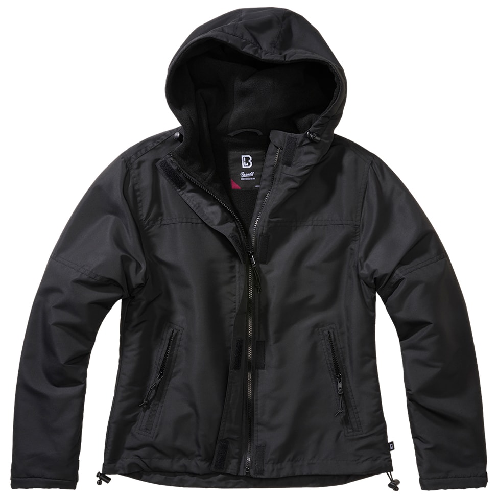 Brandit - Damenjacke Windbreaker Frontzip - Black