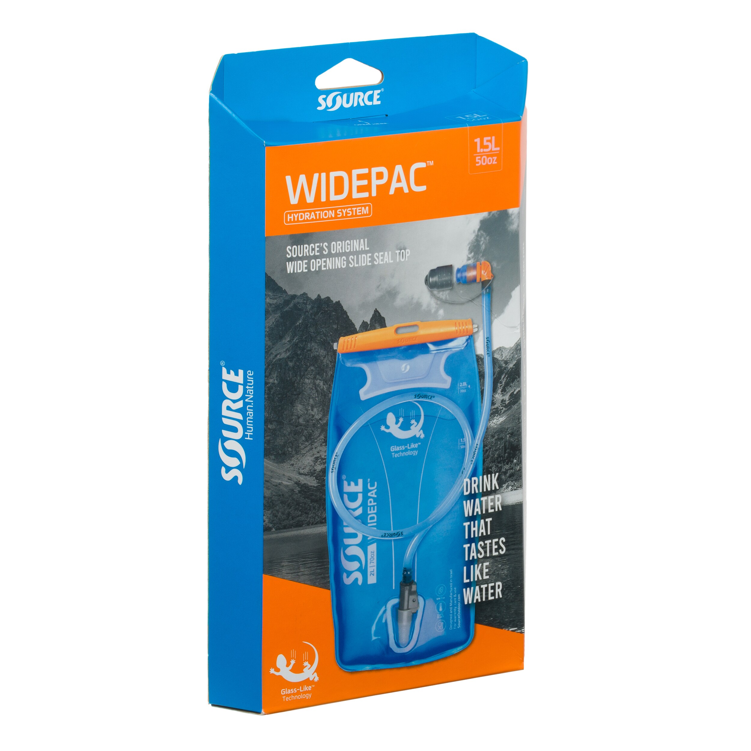 Source - Widepac Trinkblase 1,5 l - Alpine Blue