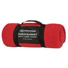 Highlander - Outdoor Fleecedecke - Dark Red