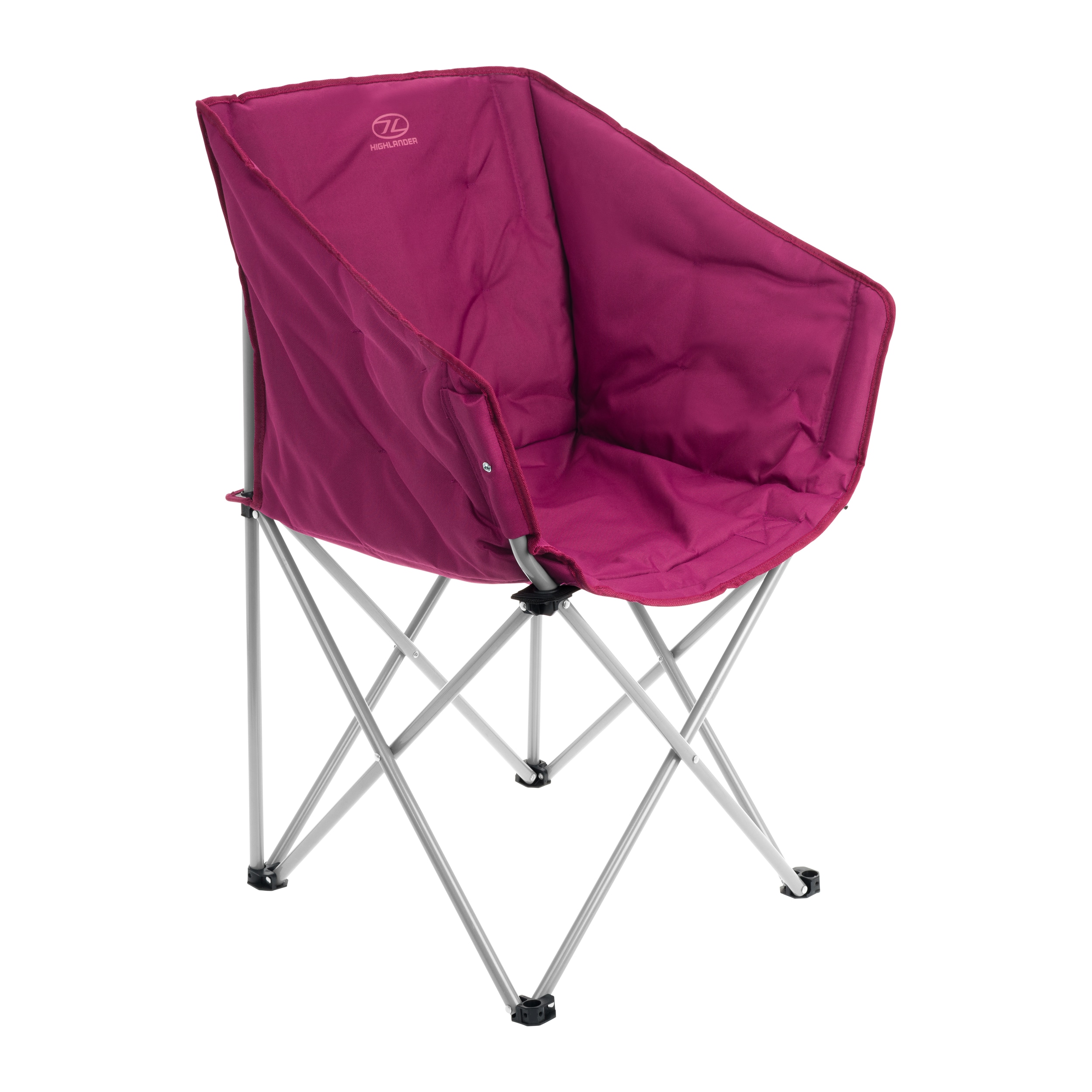 Highlander - Outdoor Braemar Chair - Campingstuhl - Berry