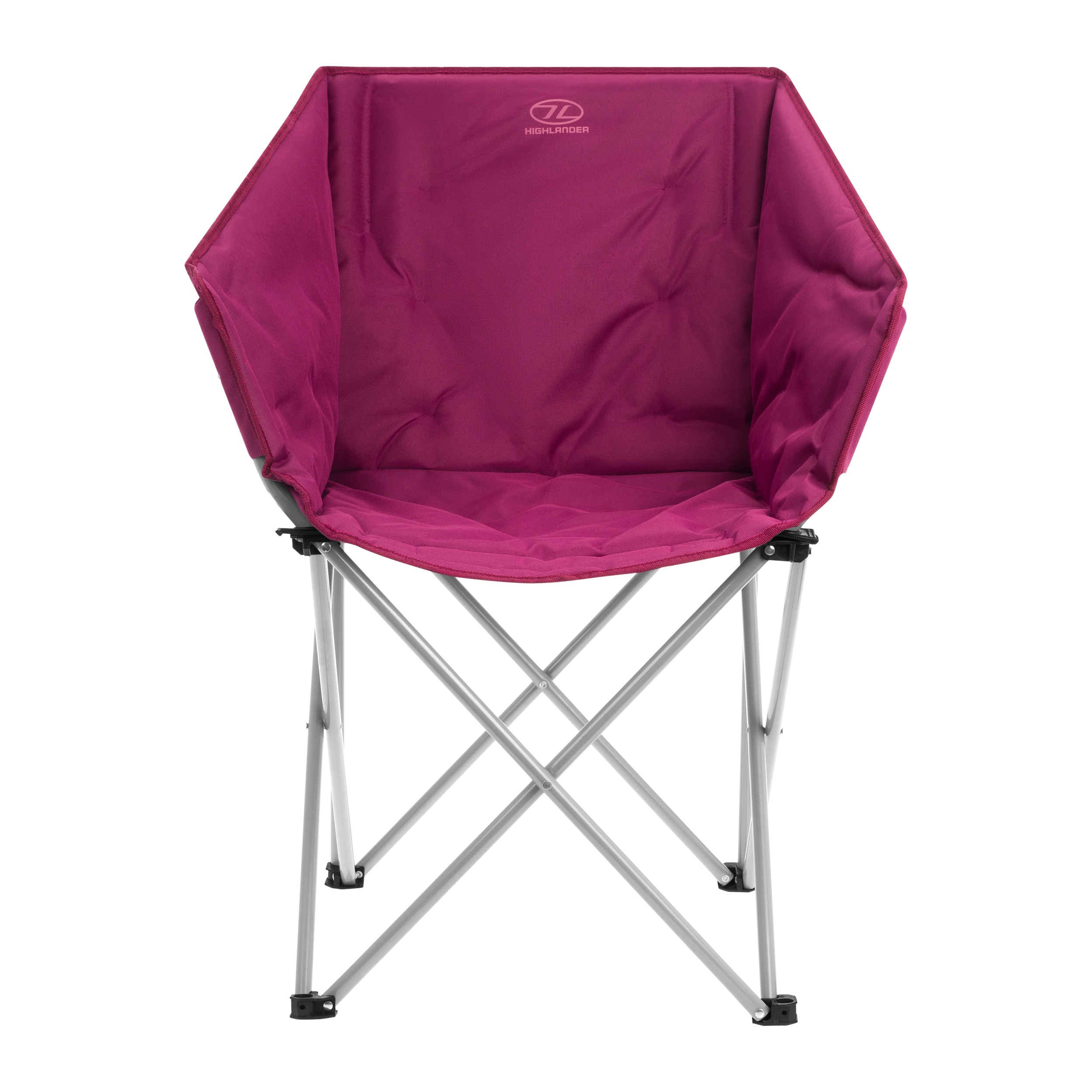 Highlander - Outdoor Braemar Chair - Campingstuhl - Berry