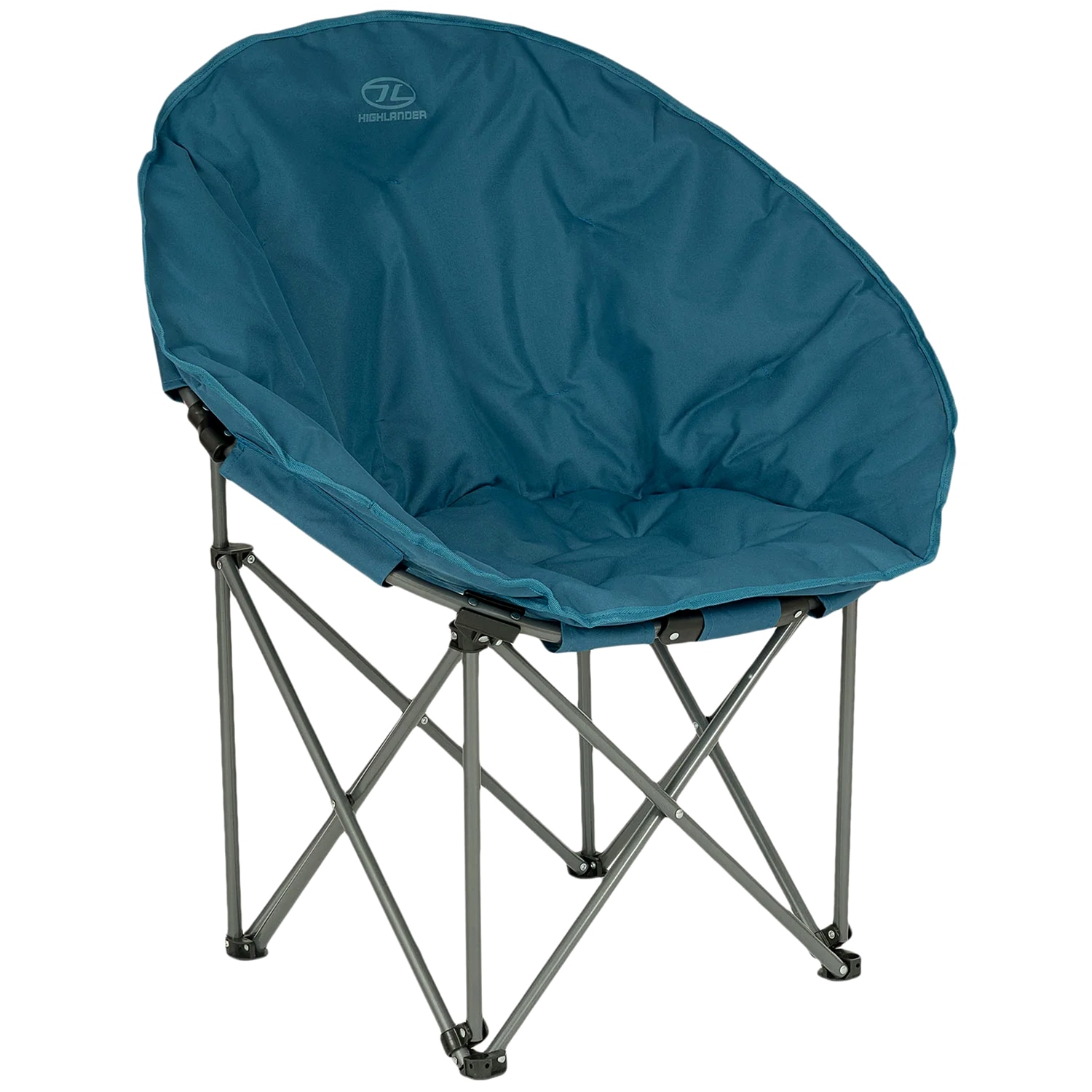 Highlander - Outdoor Moon Campingstuhl - Marine Blue