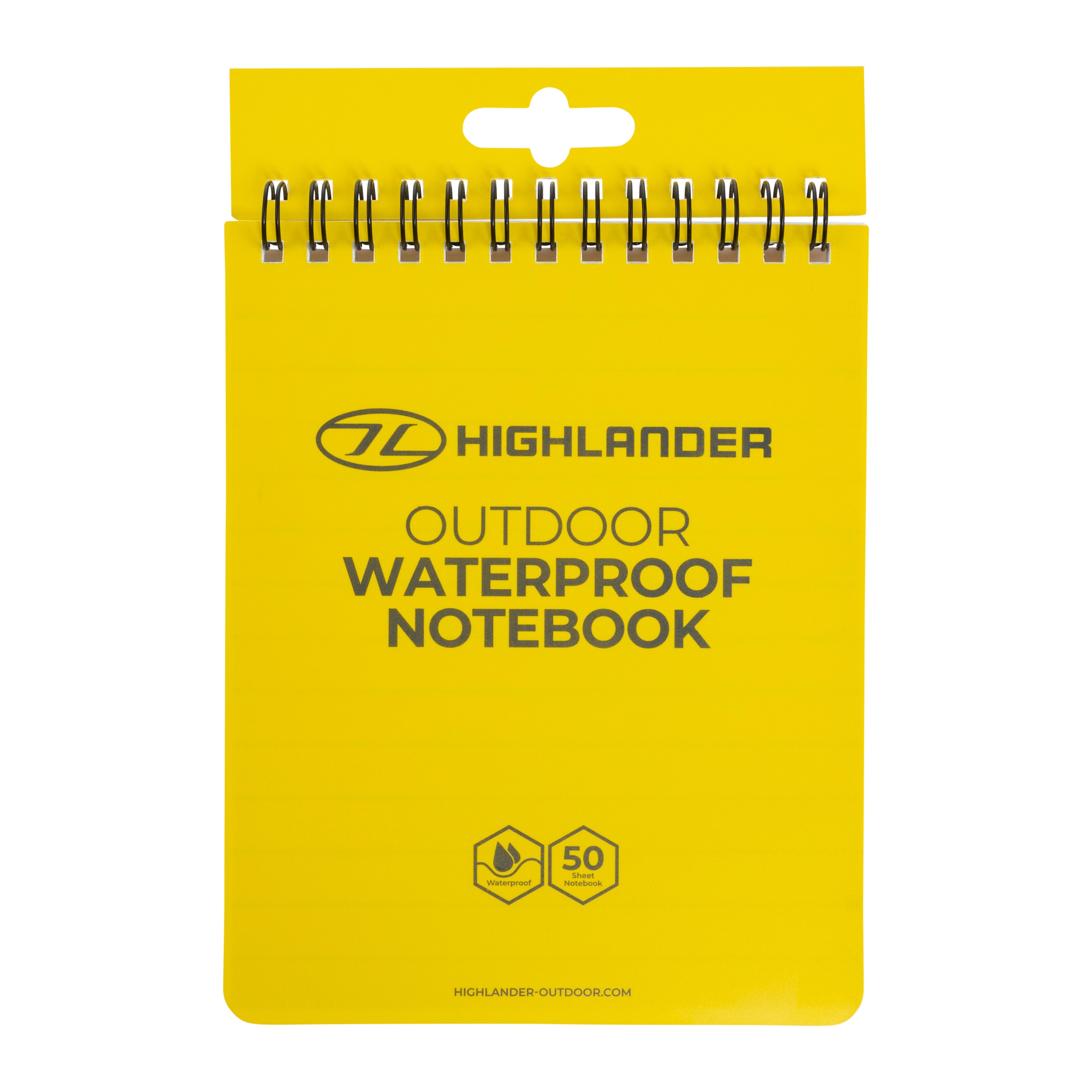 Highlander - Outdoor - Wasserdichtes Notizbuch 15 x 12 cm