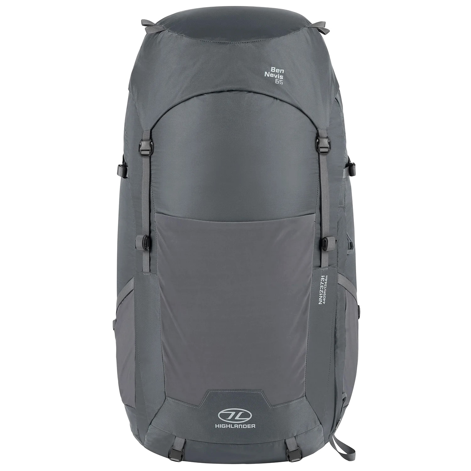 Highlander - Outdoor Ben Nevis 65 l - Rucksack - Grey