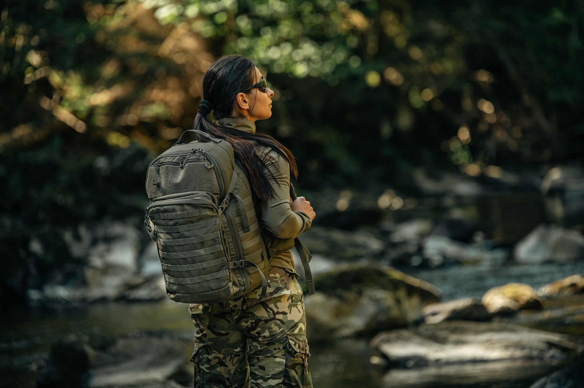 Highlander - Forces Harrier Rucksack Rucksack 35 l - Ranger Green