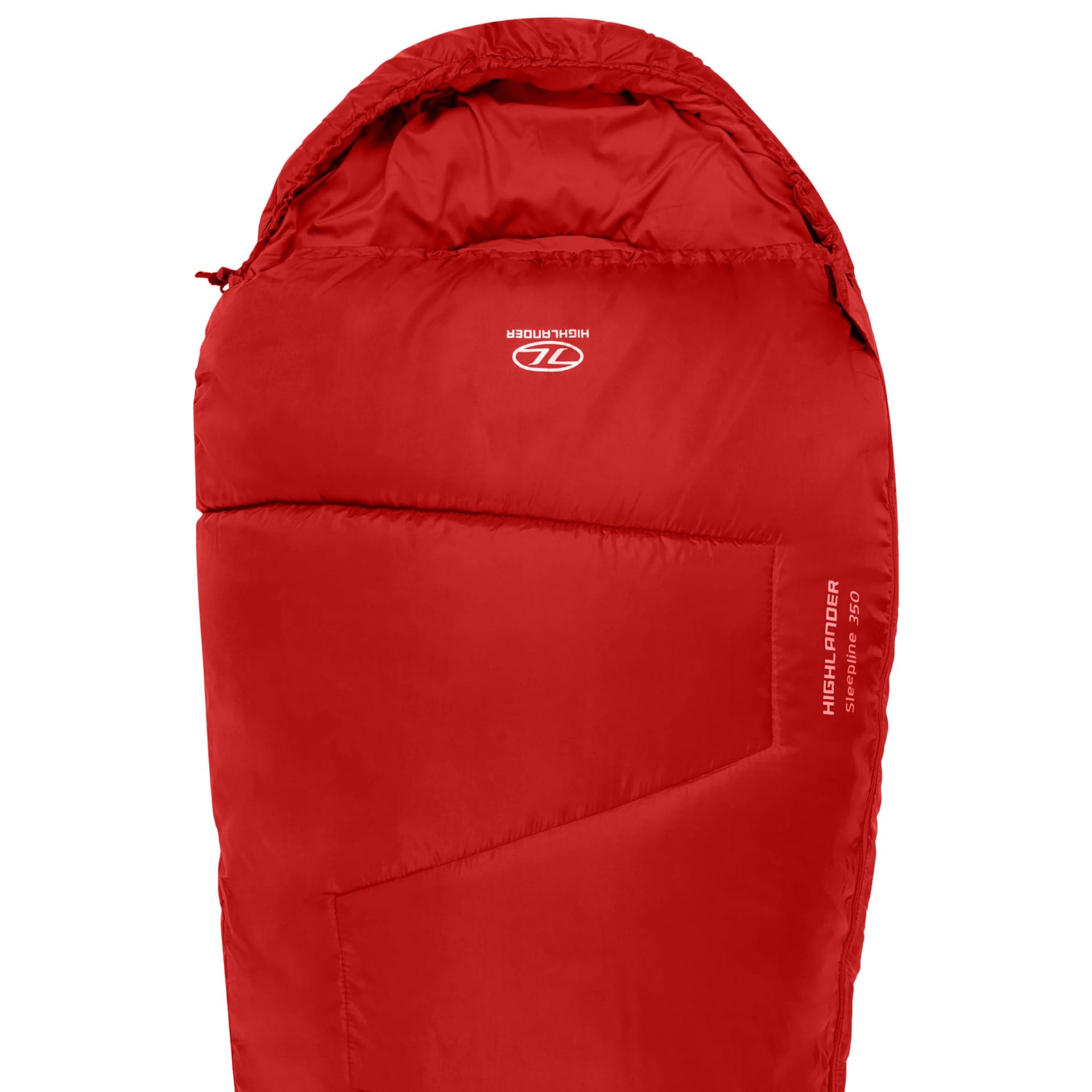Highlander - Outdoor Sleepline Mummy 350 Schlafsack - Red