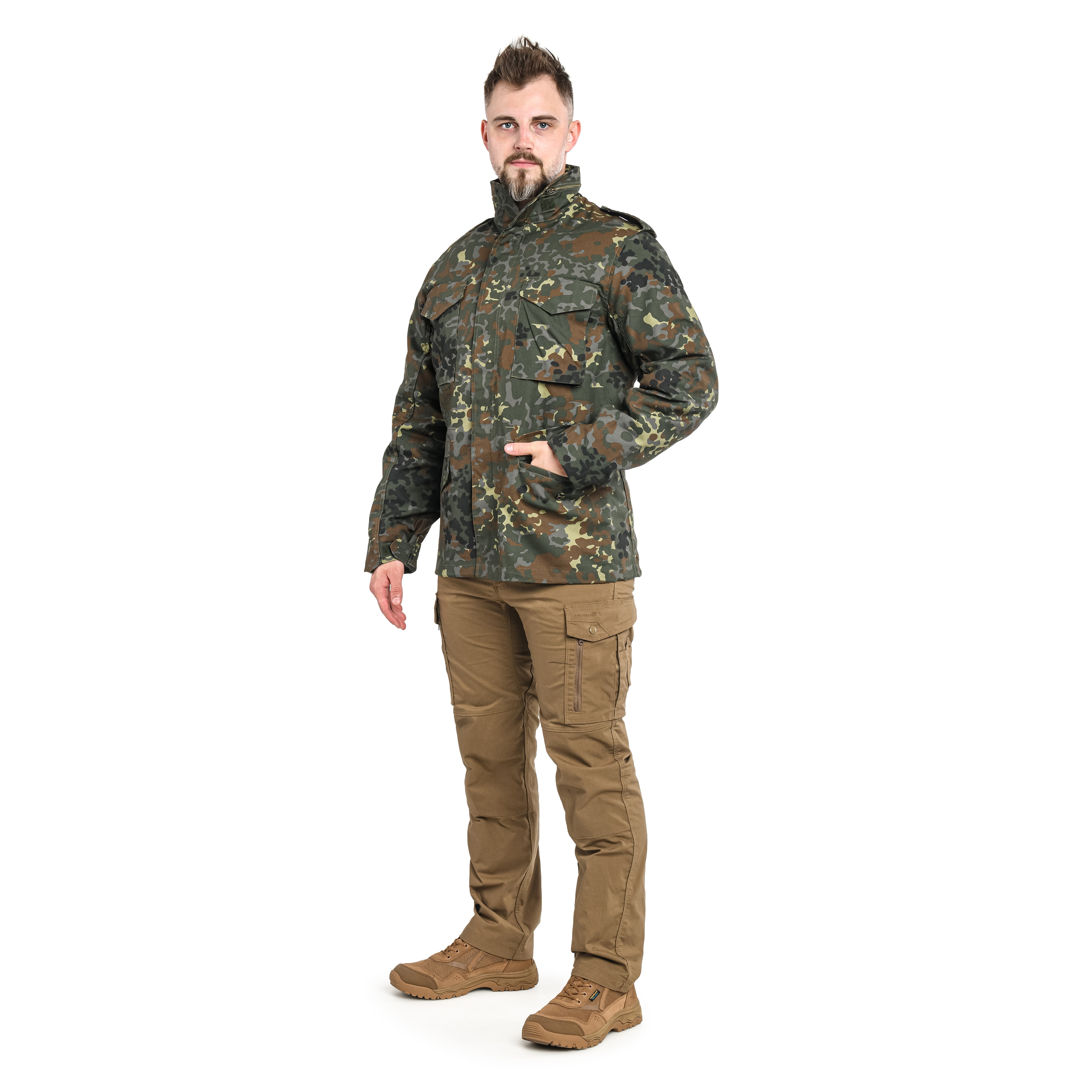 Brandit - M65 Classic Jacke - Flecktarn