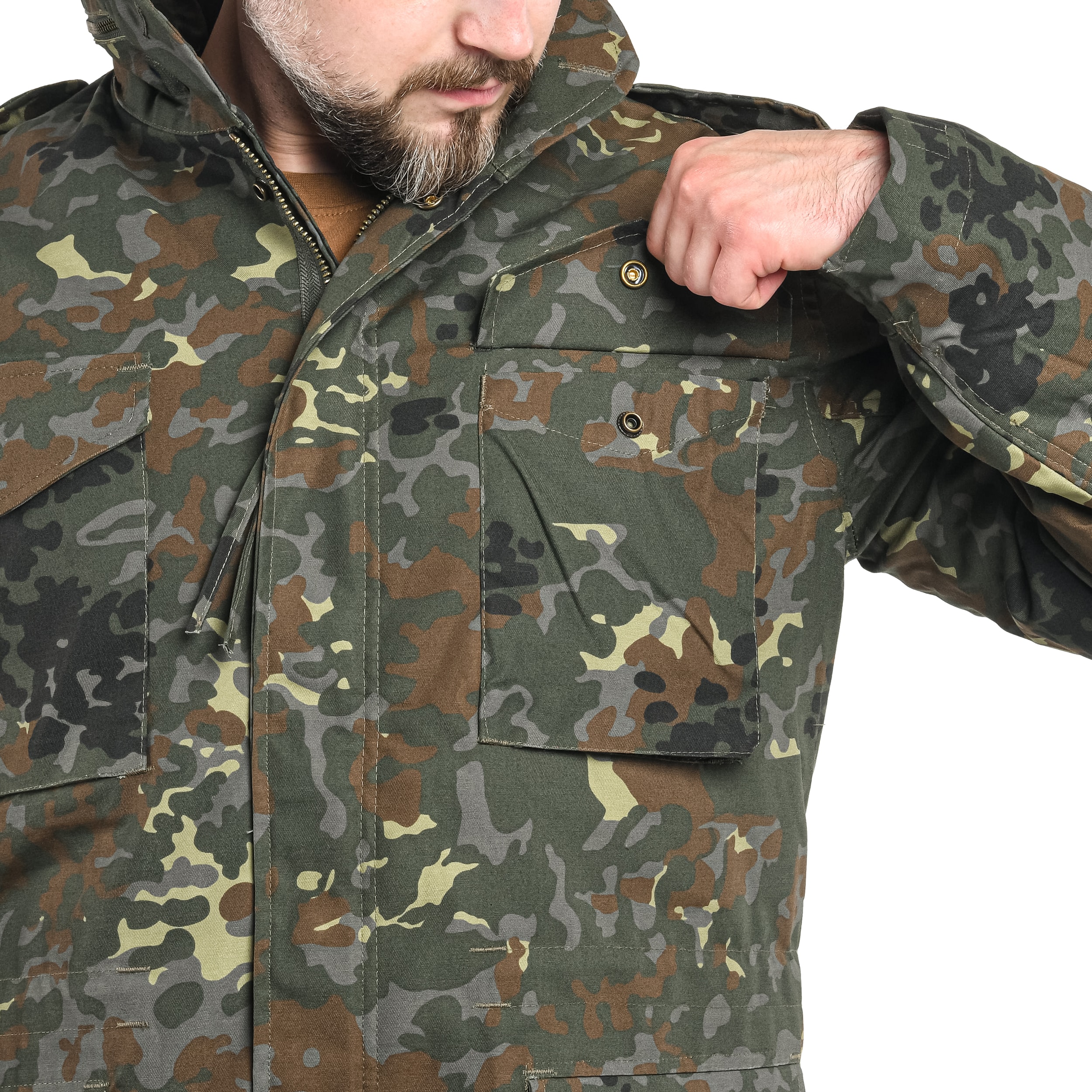 Brandit - M65 Classic Jacke - Flecktarn