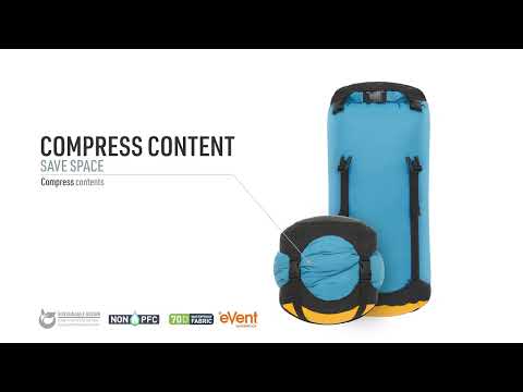  Sea to Summit - Evac Compression Dry Bag UL - Kompressionssack - High Rise Grey 13 l