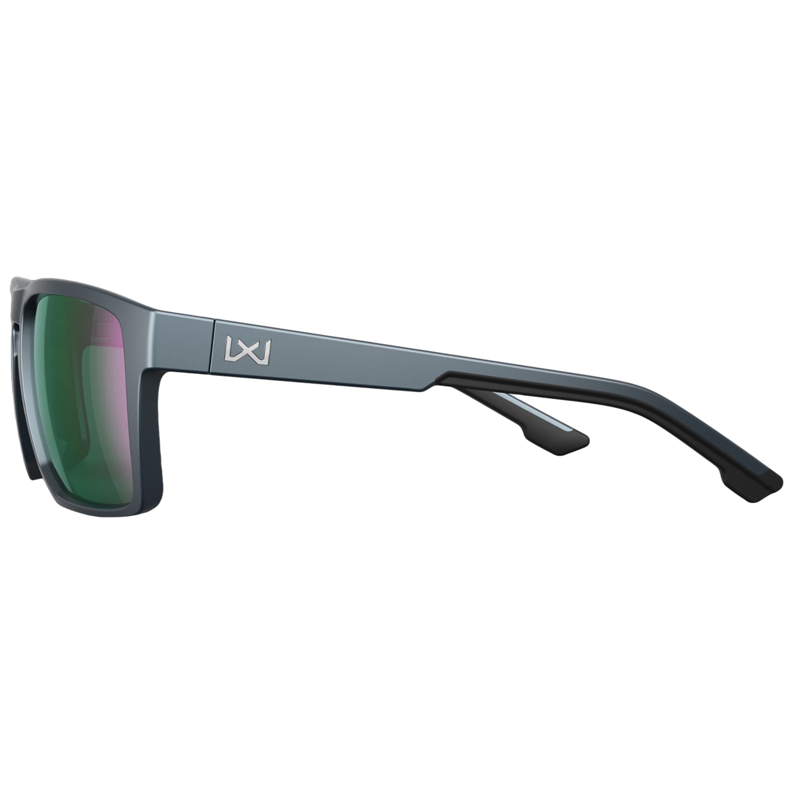 Wiley X - Founder Brille - Captivate Polarized - Green Mirror/Matte Graphite