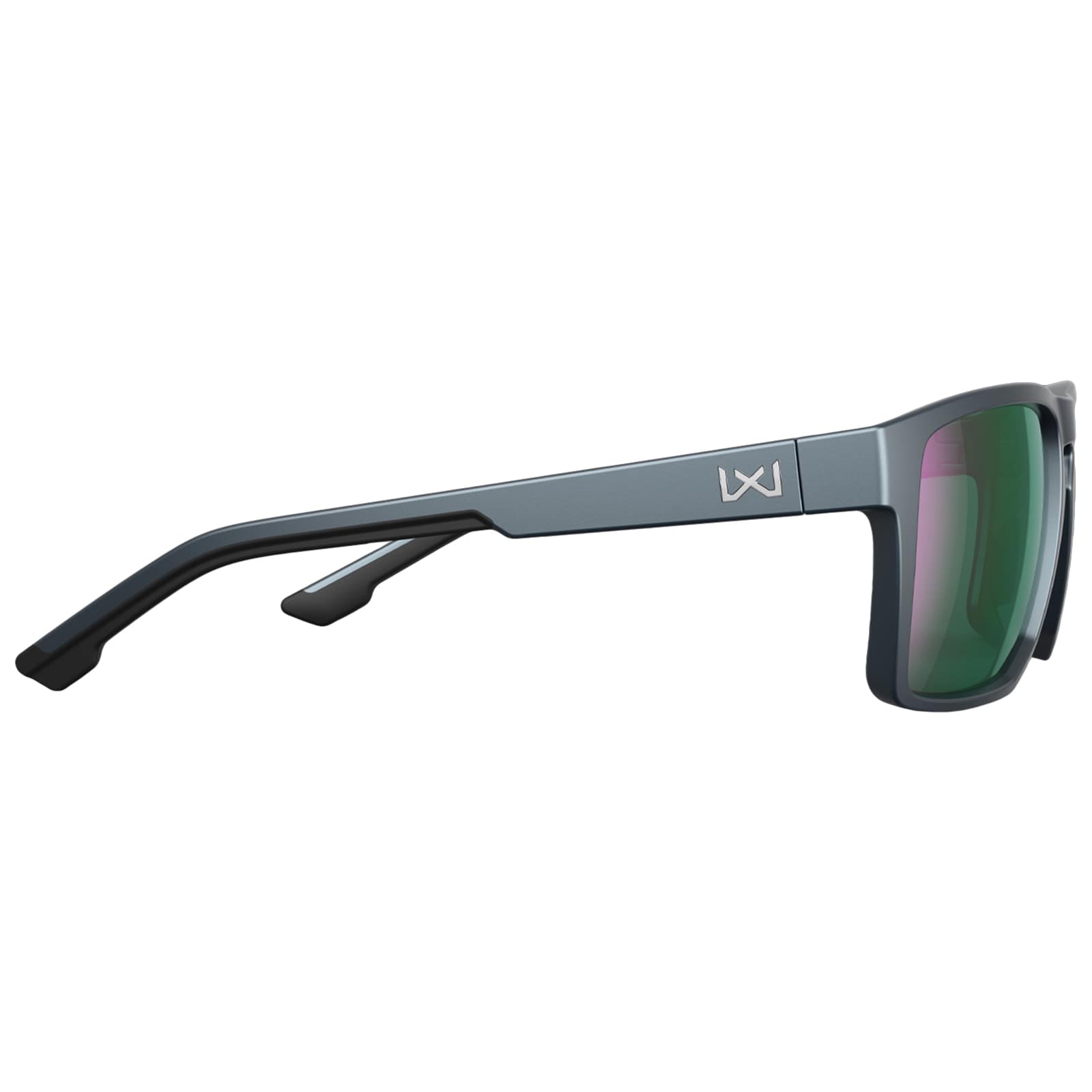 Wiley X - Founder Brille - Captivate Polarized - Green Mirror/Matte Graphite