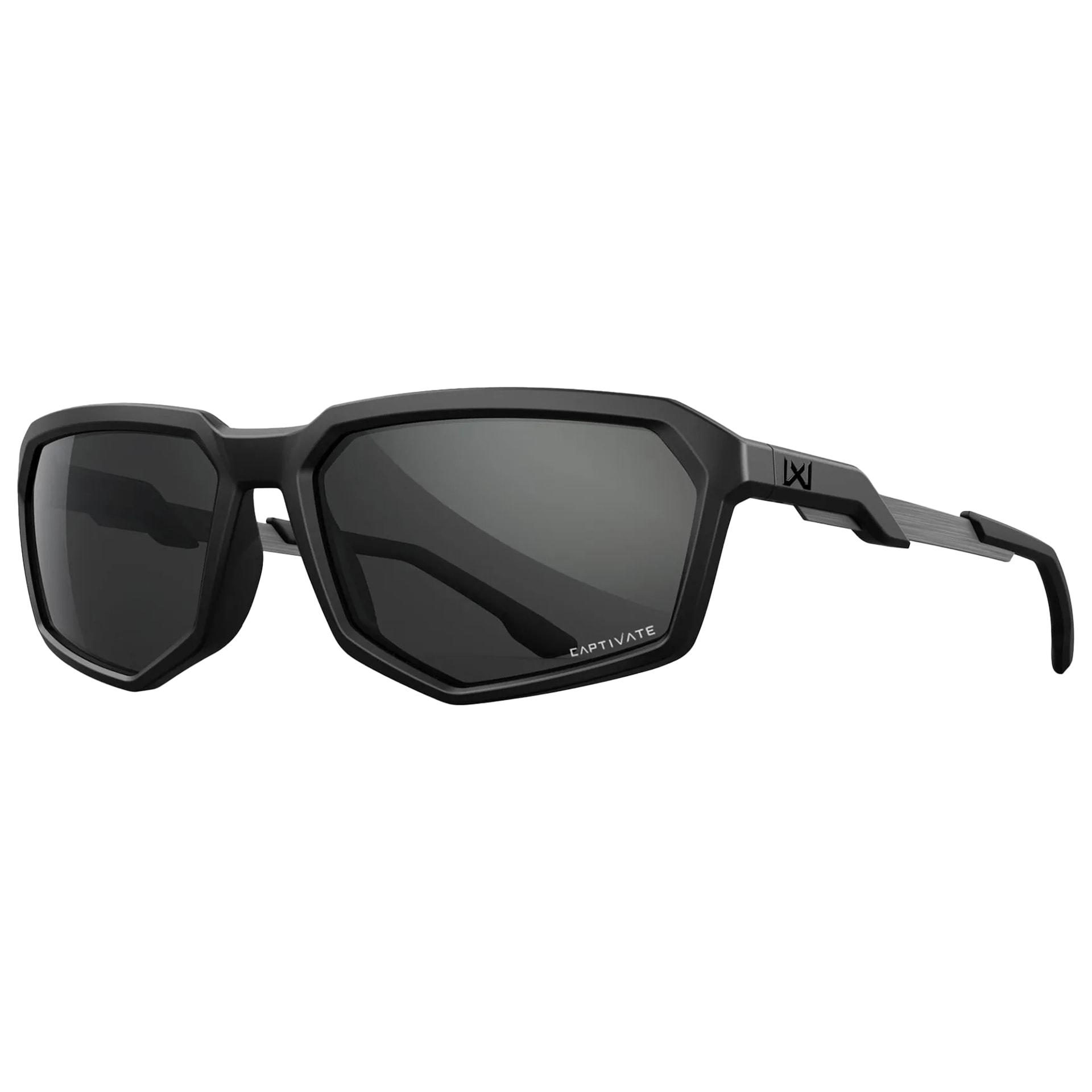 Wiley X - Recon Taktische Brille - Captivate Grey/Matte Black