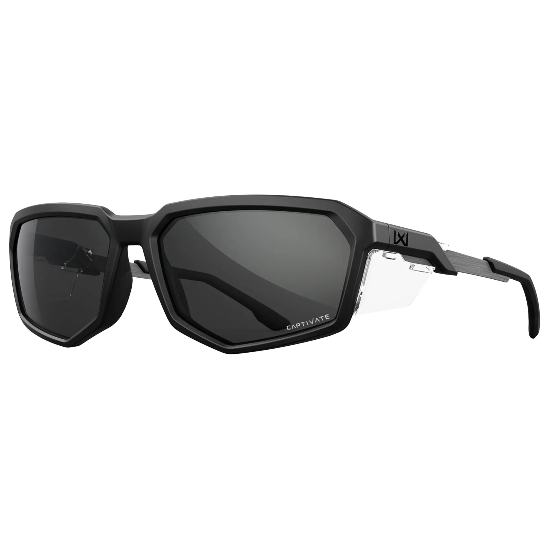 Wiley X - Recon Taktische Brille - Captivate Grey/Matte Black