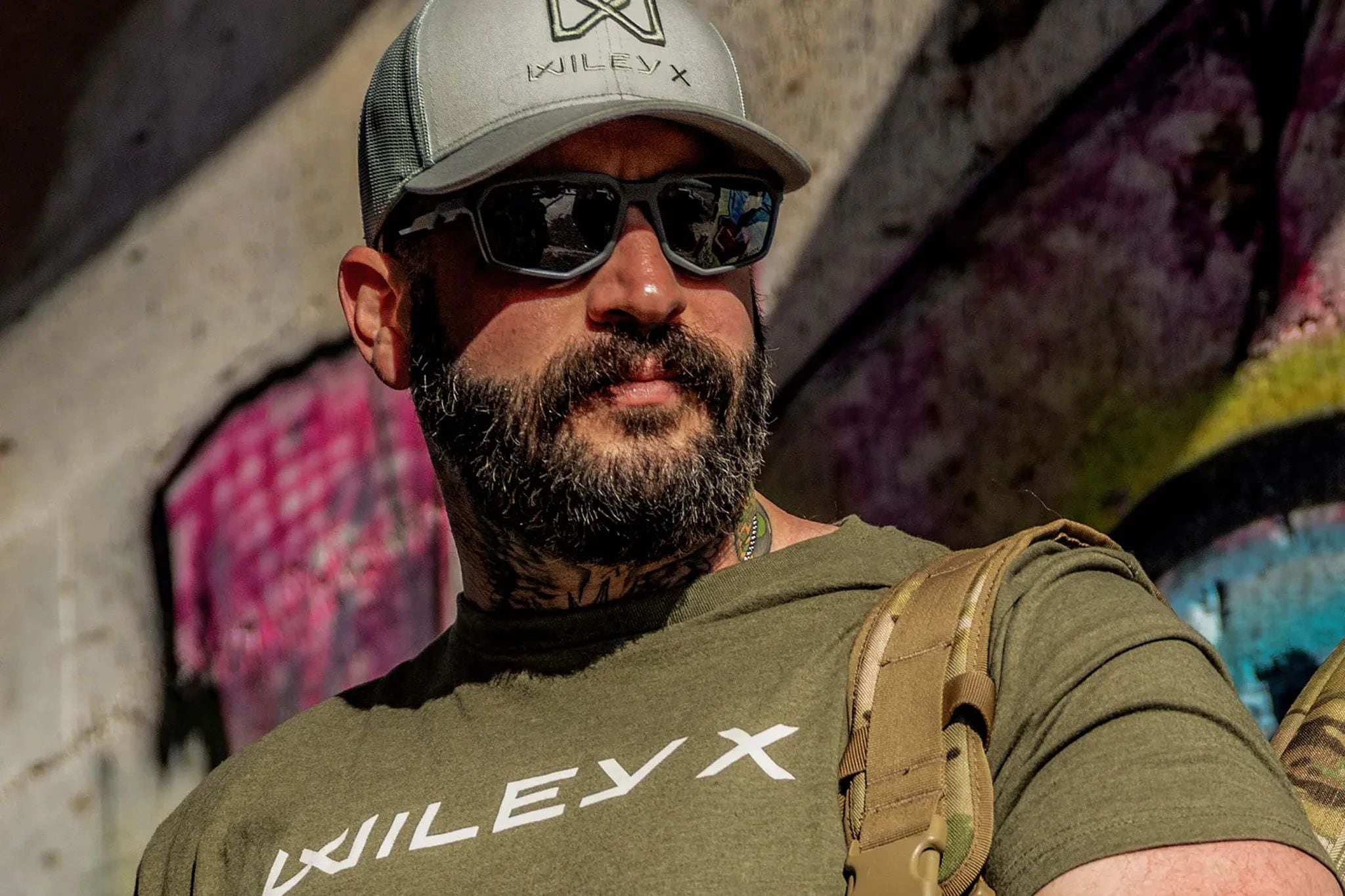 Wiley X - Recon Taktische Brille - Captivate Grey/Matte Black