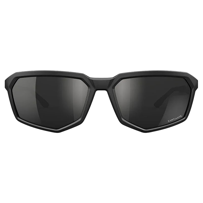 Wiley X - Recon - Taktische Schutzbrille - Captivate Polarised Black Mirror/Matte Black