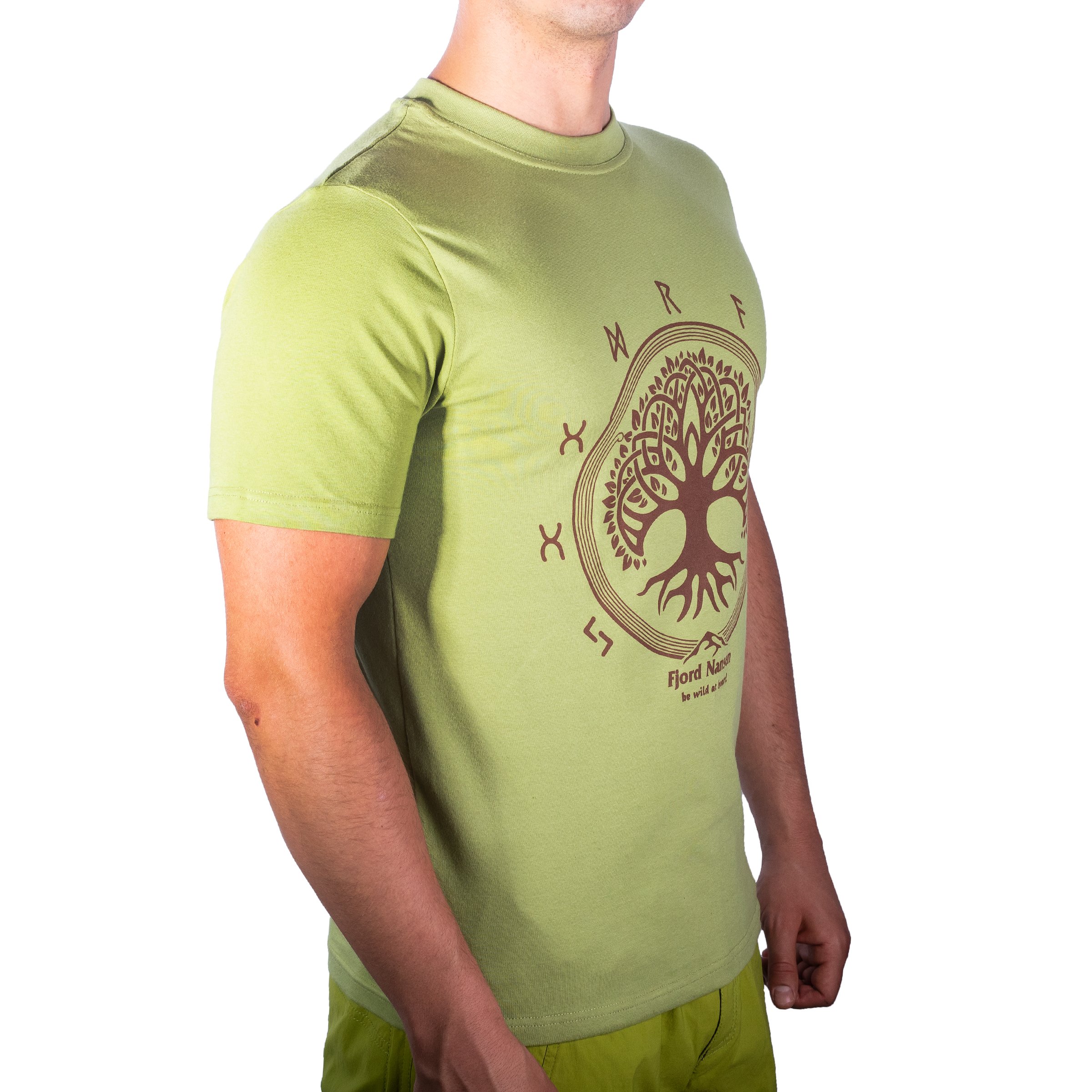 Fjord Nansen - Yggdrasil - T-Shirt - Curry