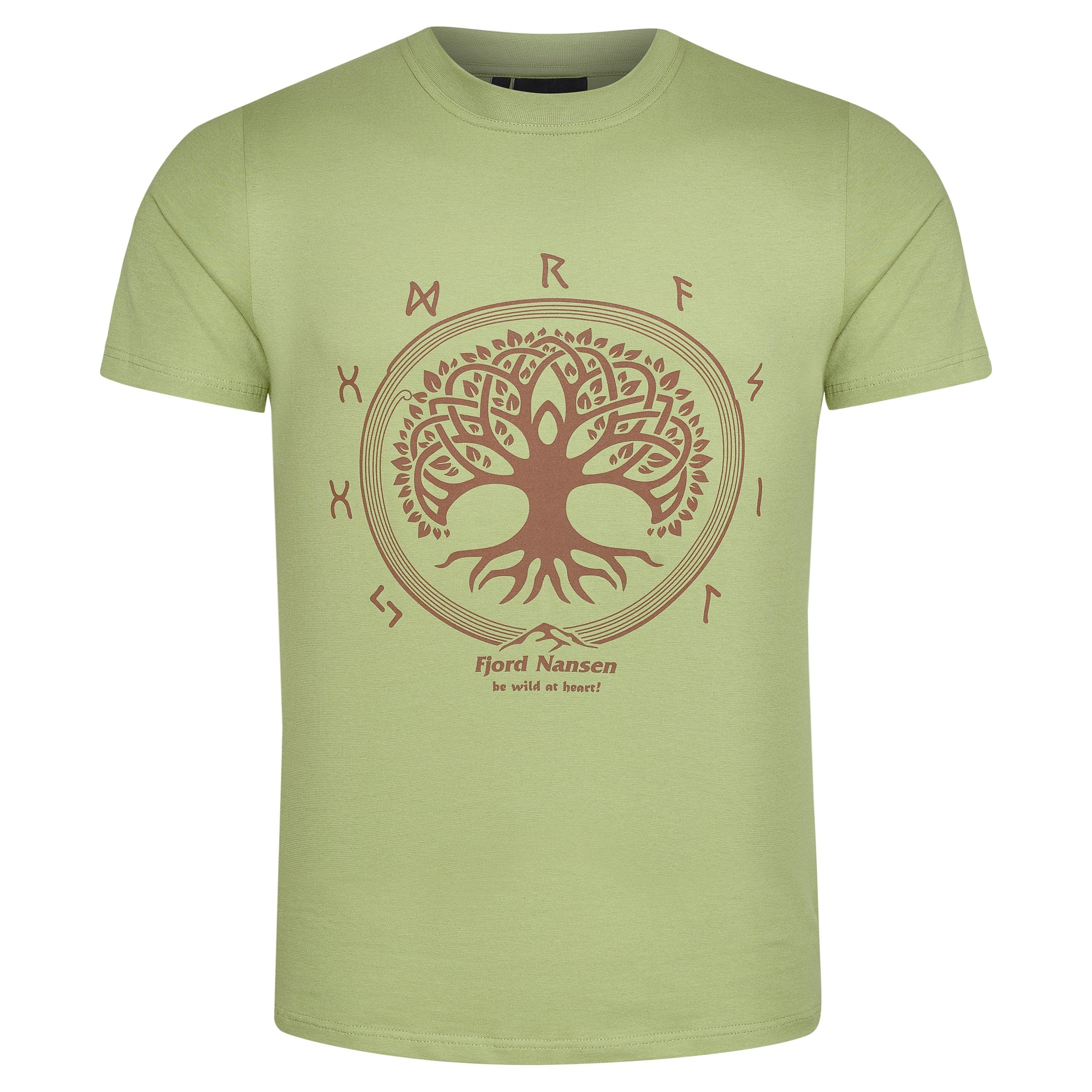 Fjord Nansen - Yggdrasil - T-Shirt - Curry