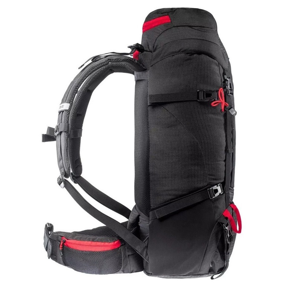 Hi-Tec - Stone - Trekkingrucksack 50 l - Black/High Risk Red