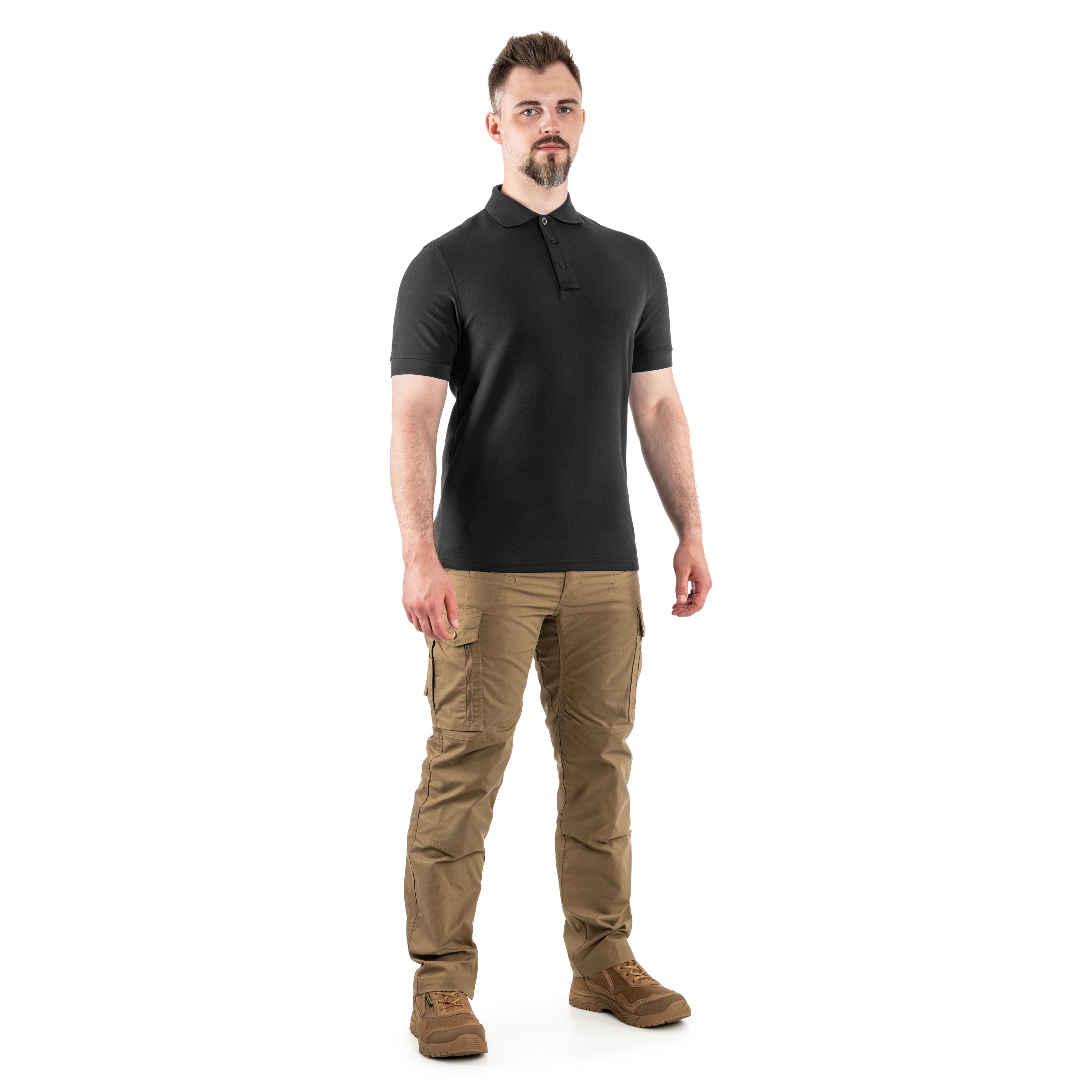 Highlander - Poloshirt Stoirm Professional Tactical PC-01 - Schwarz