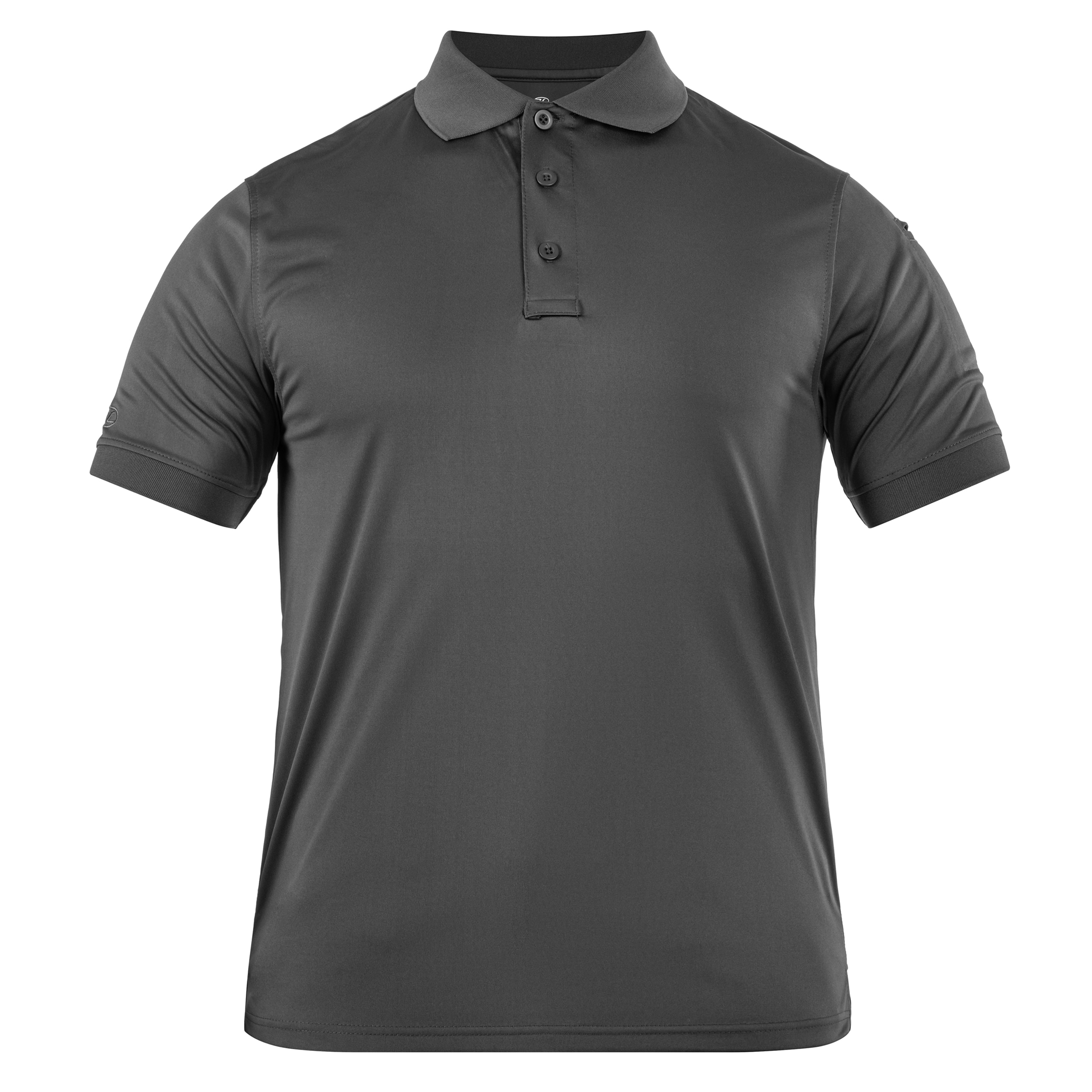 Highlander - Thermoaktives Poloshirt Stoirm Performance Tactical P-01 - Dark Grey