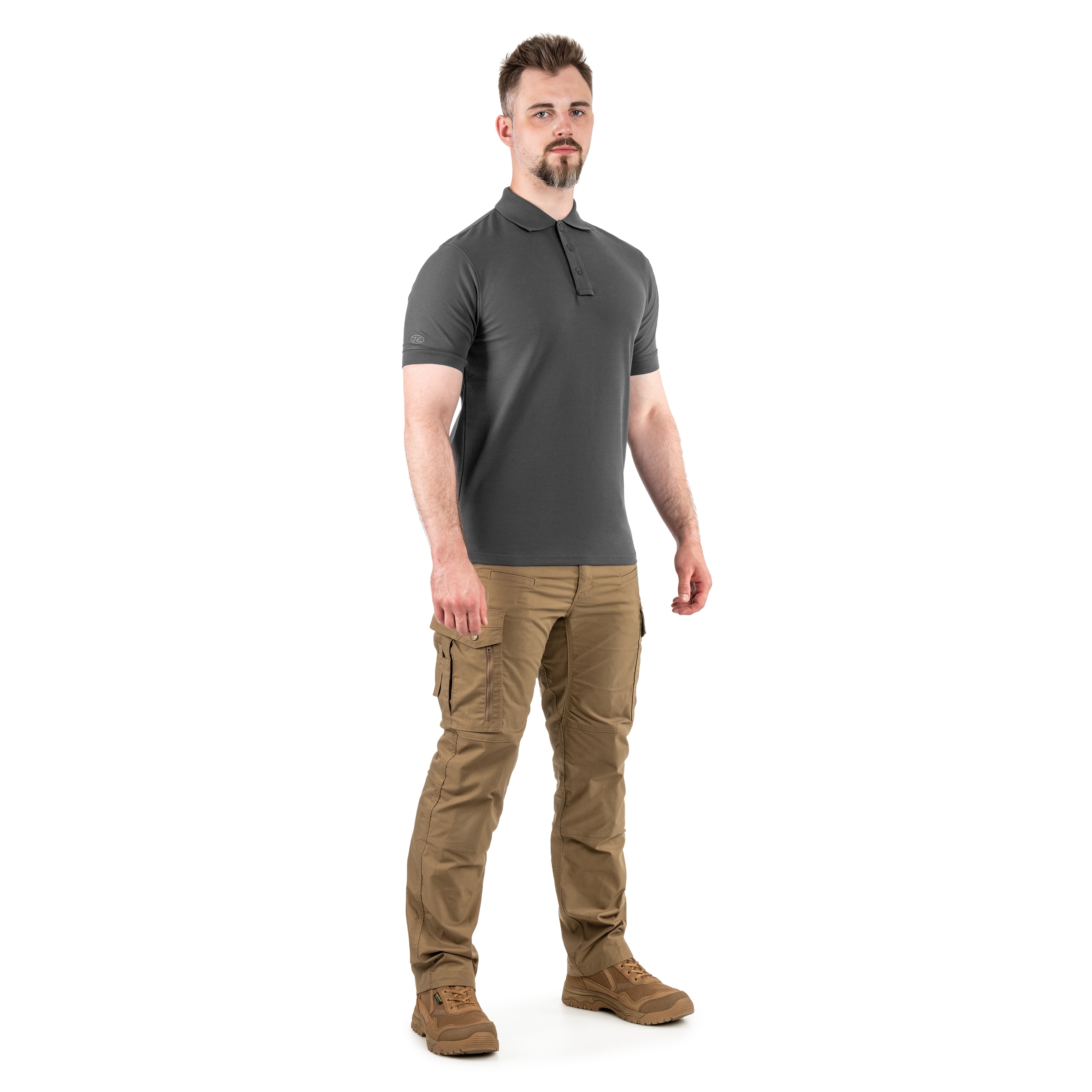 Highlander - Poloshirt Stoirm Professional Tactical PC-01 - Dunkelgrau